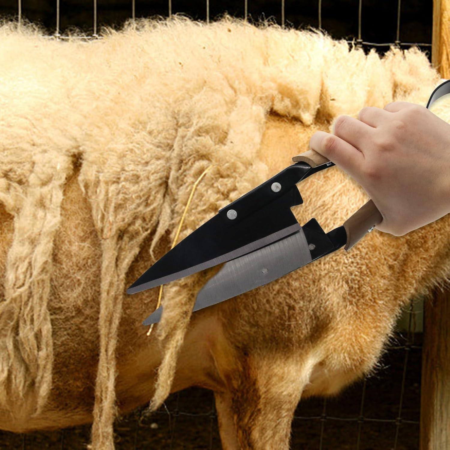 Tijeras de mano USUNFARM para esquilar ovejas 15.2 cm acero