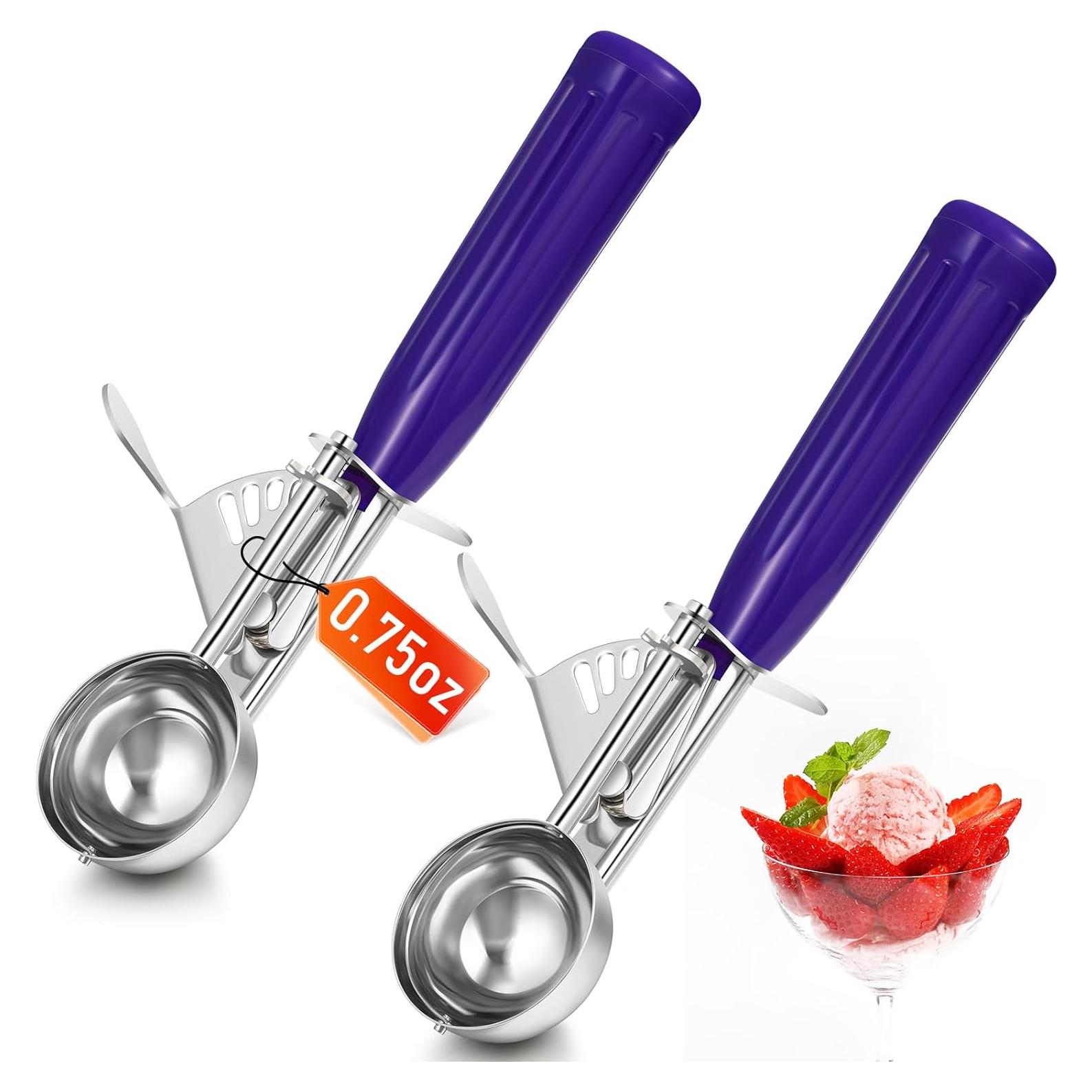 Cucharas para Helado Reallnaive 2 Pcs Acero Inoxidable 21.26 g