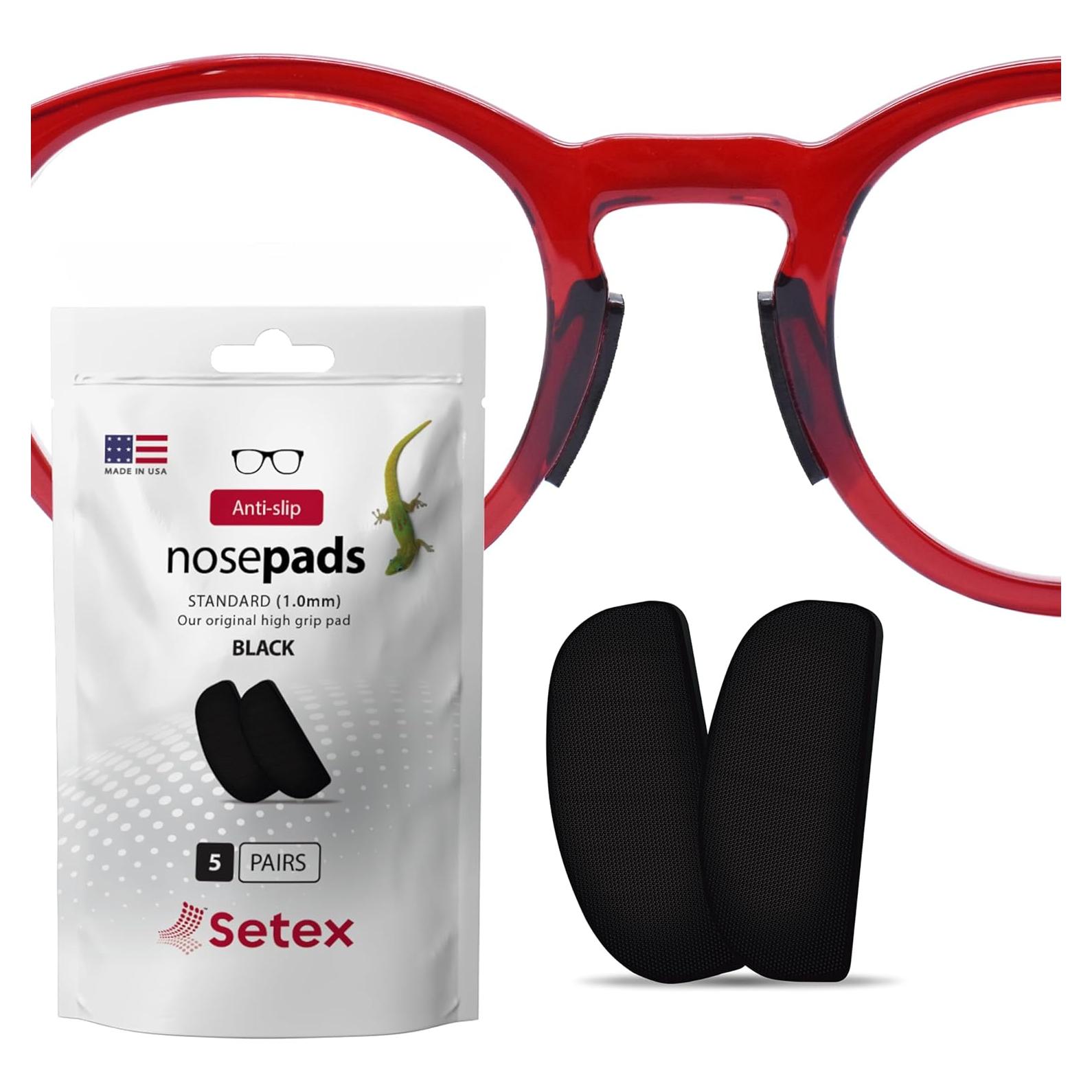 Almohadillas Antideslizantes Setex Gecko Grip 1mm - 5 Pares Negros