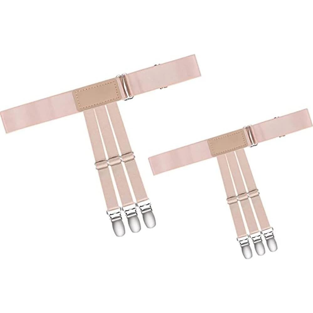 Soportes Ajustables para Camisas Kedofe Beige Antideslizantes