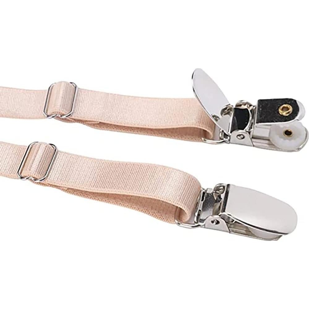 Soportes Ajustables para Camisas Kedofe Beige Antideslizantes