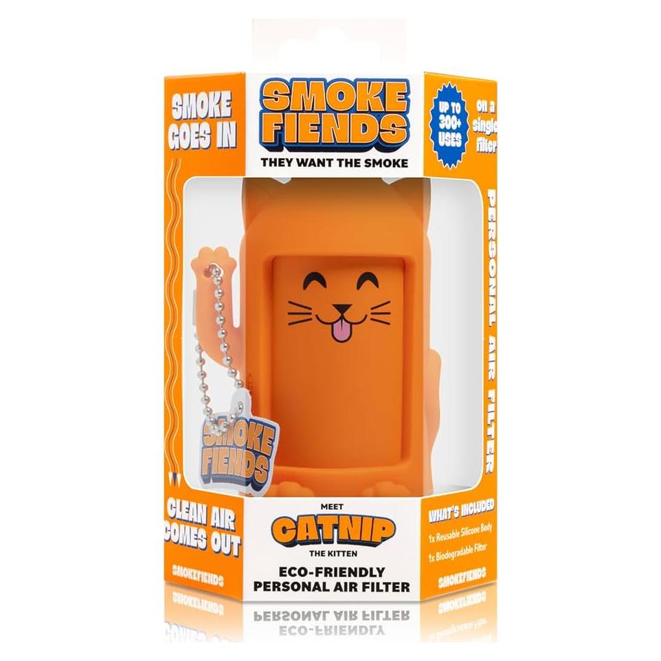 Purificador de Aire Personal SmokeFiends HEPA Ecológico 300+ Usos