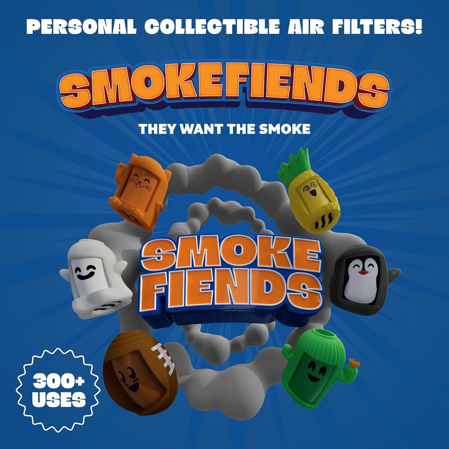 Purificador de Aire Personal SmokeFiends HEPA Ecológico 300+ Usos
