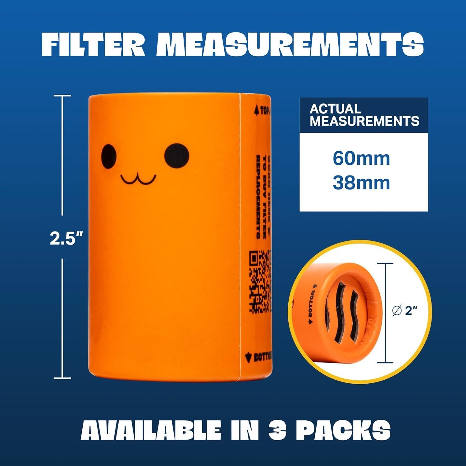 Purificador de Aire Personal SmokeFiends HEPA Ecológico 300+ Usos