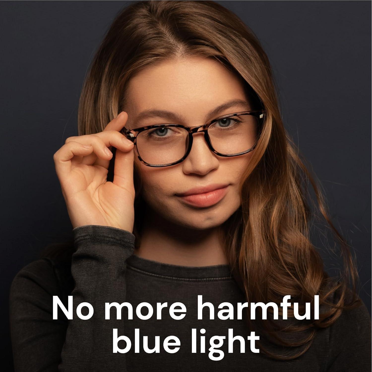 Gafas de luz azul Gaoye para mujer - 99% bloqueo UV400