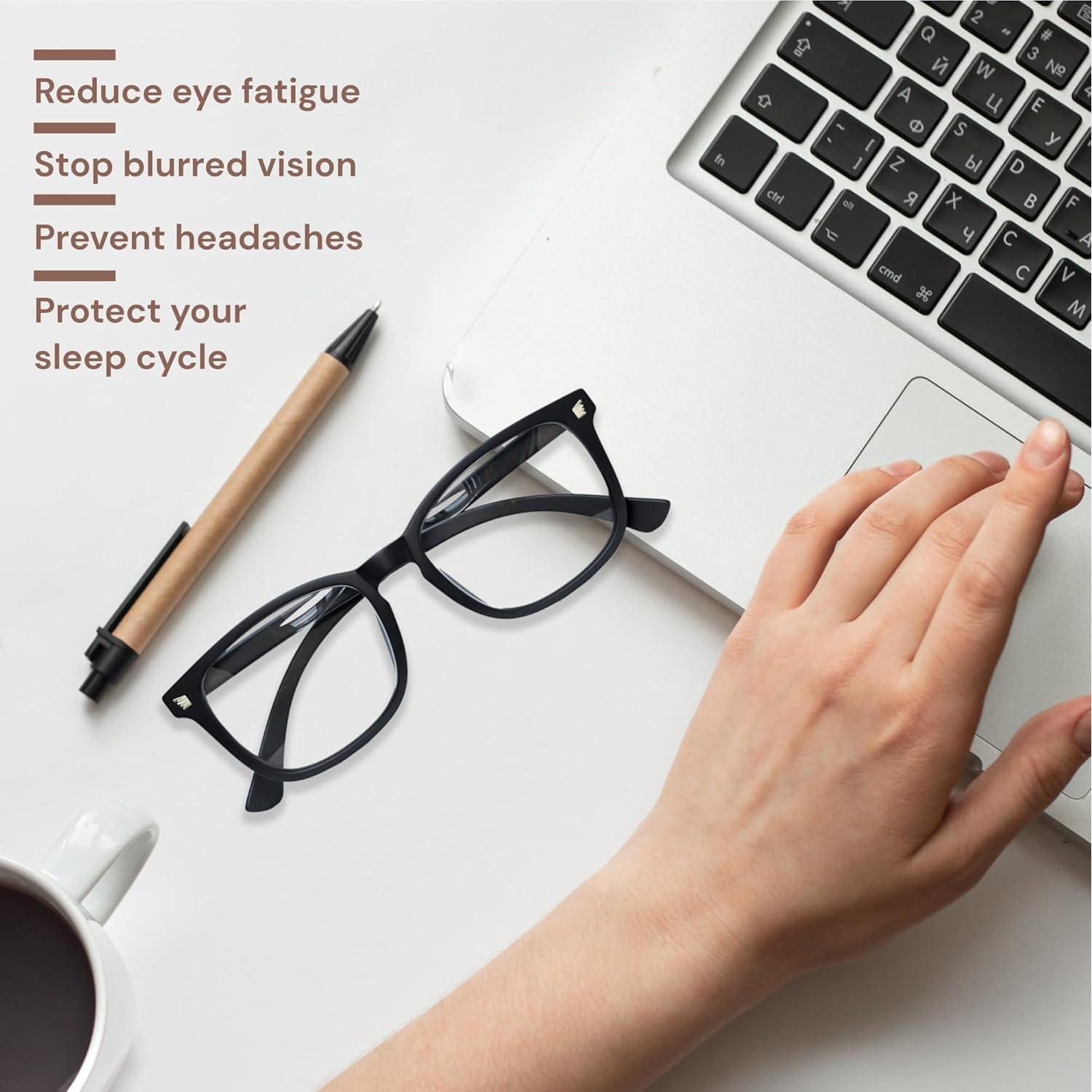 Gafas de luz azul Gaoye para mujer - 99% bloqueo UV400