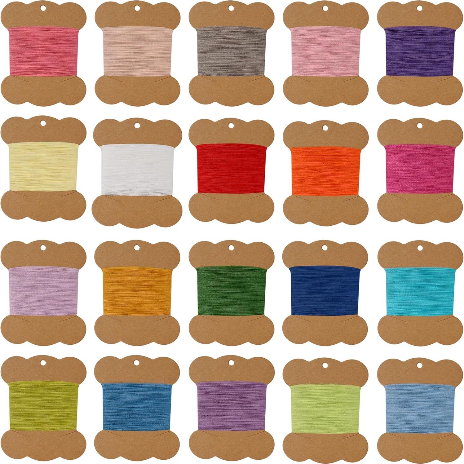 Kit de Hilo de Bordado de Lana Connimonet 50m x 20 Colores