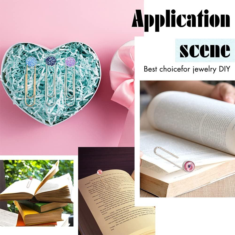 NBEADS 20 Juegos de Marcadores DIY Platino y Oro Claro