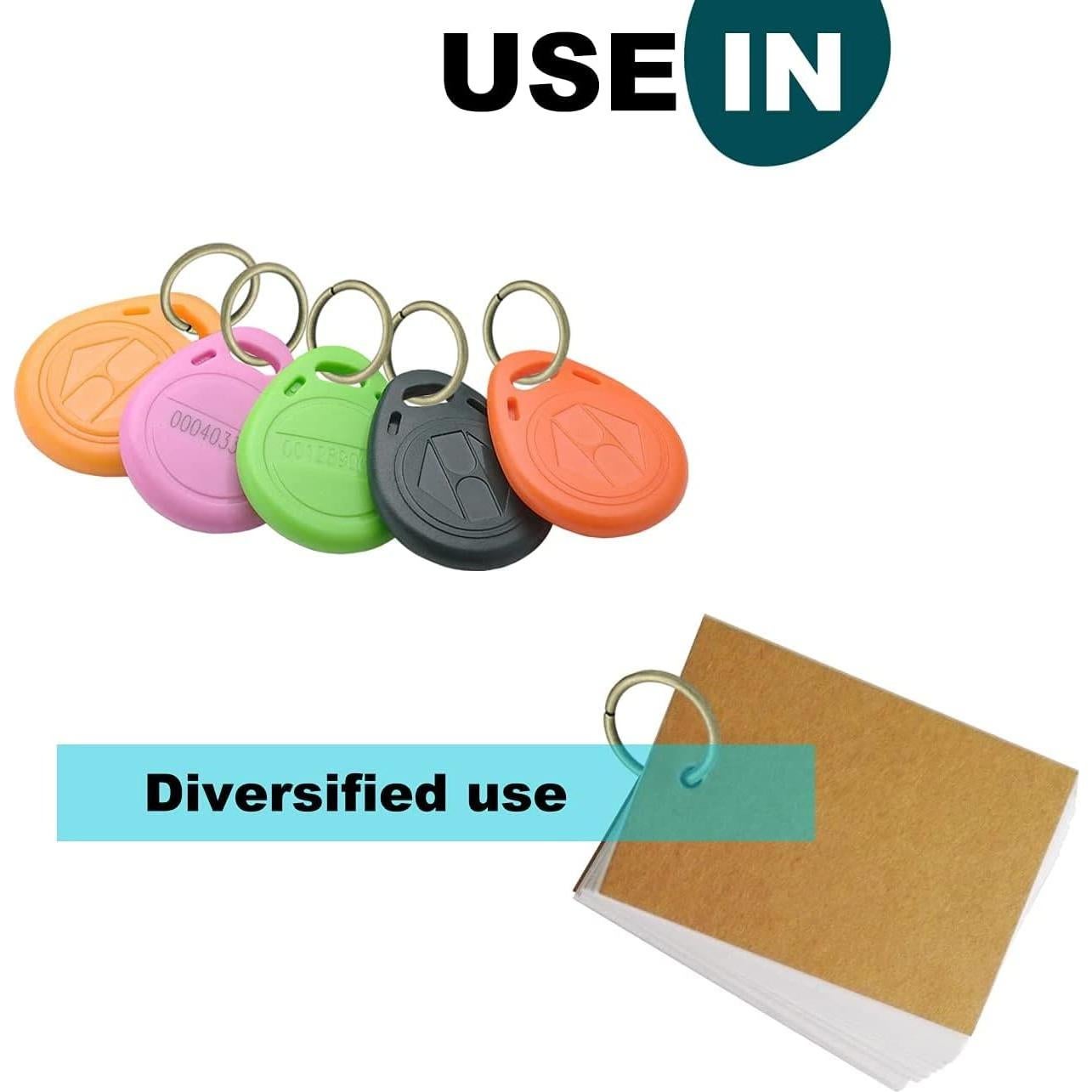 100 Anillas Abiertas 18mm Bronce Auvoau para Joyería DIY