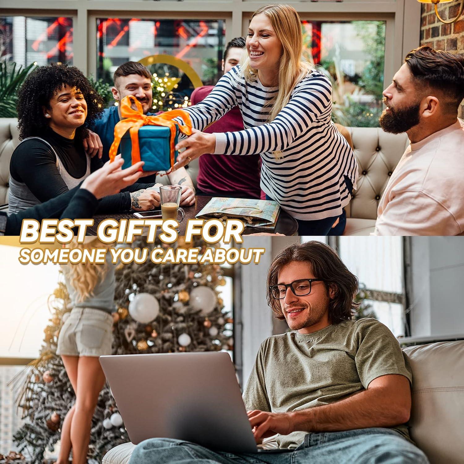 Gafas Gaoye Bloqueo Luz Azul TR90 Paquete de 3