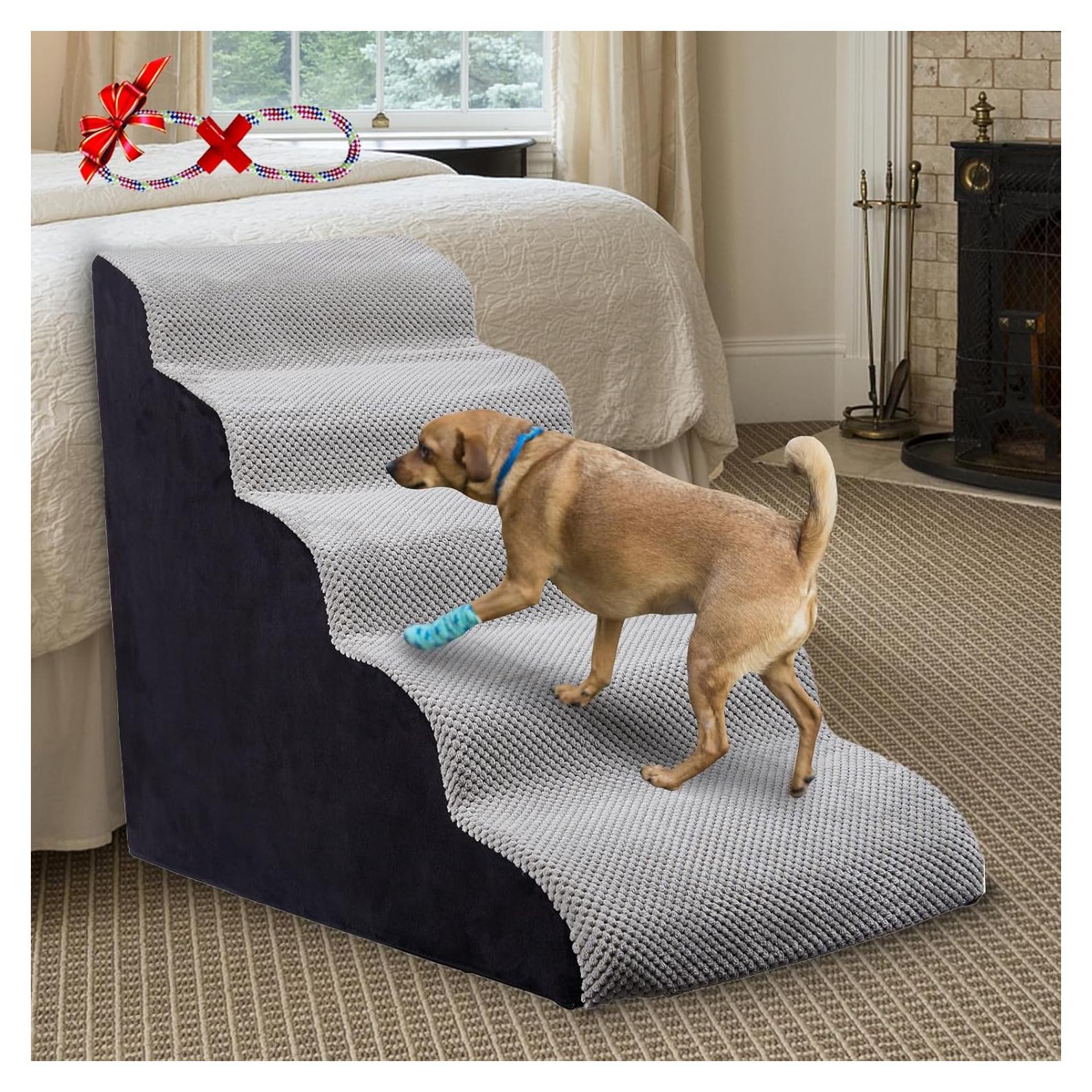 Escaleras para Perros LitaiL 5 Niveles Antideslizantes 61 cm