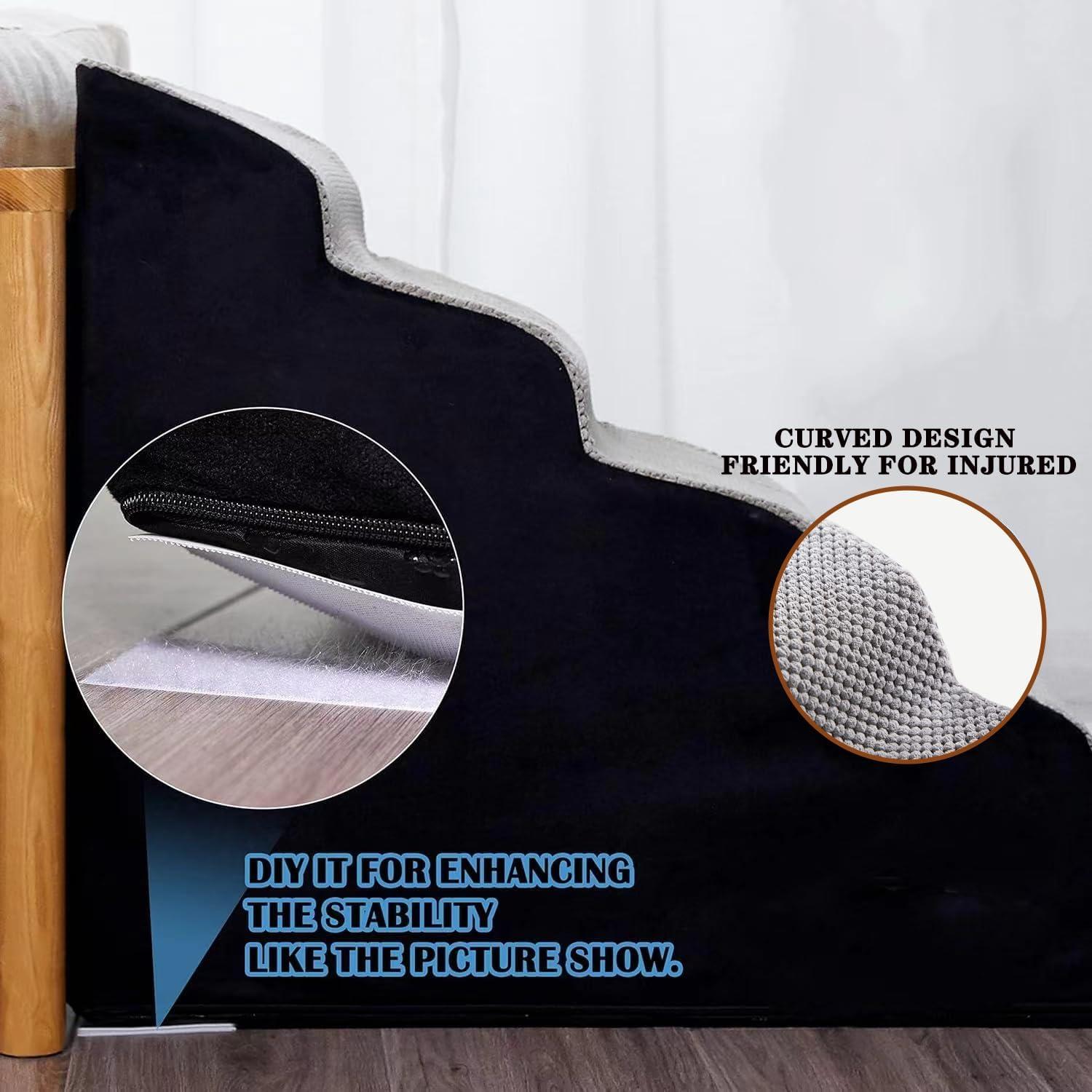 Escaleras para Perros LitaiL 5 Niveles Antideslizantes 61 cm