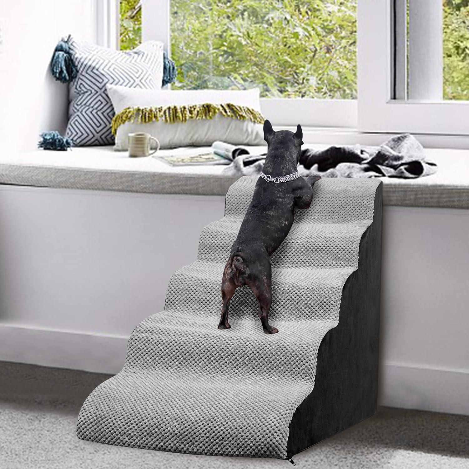 Escaleras para Perros LitaiL 5 Niveles Antideslizantes 61 cm