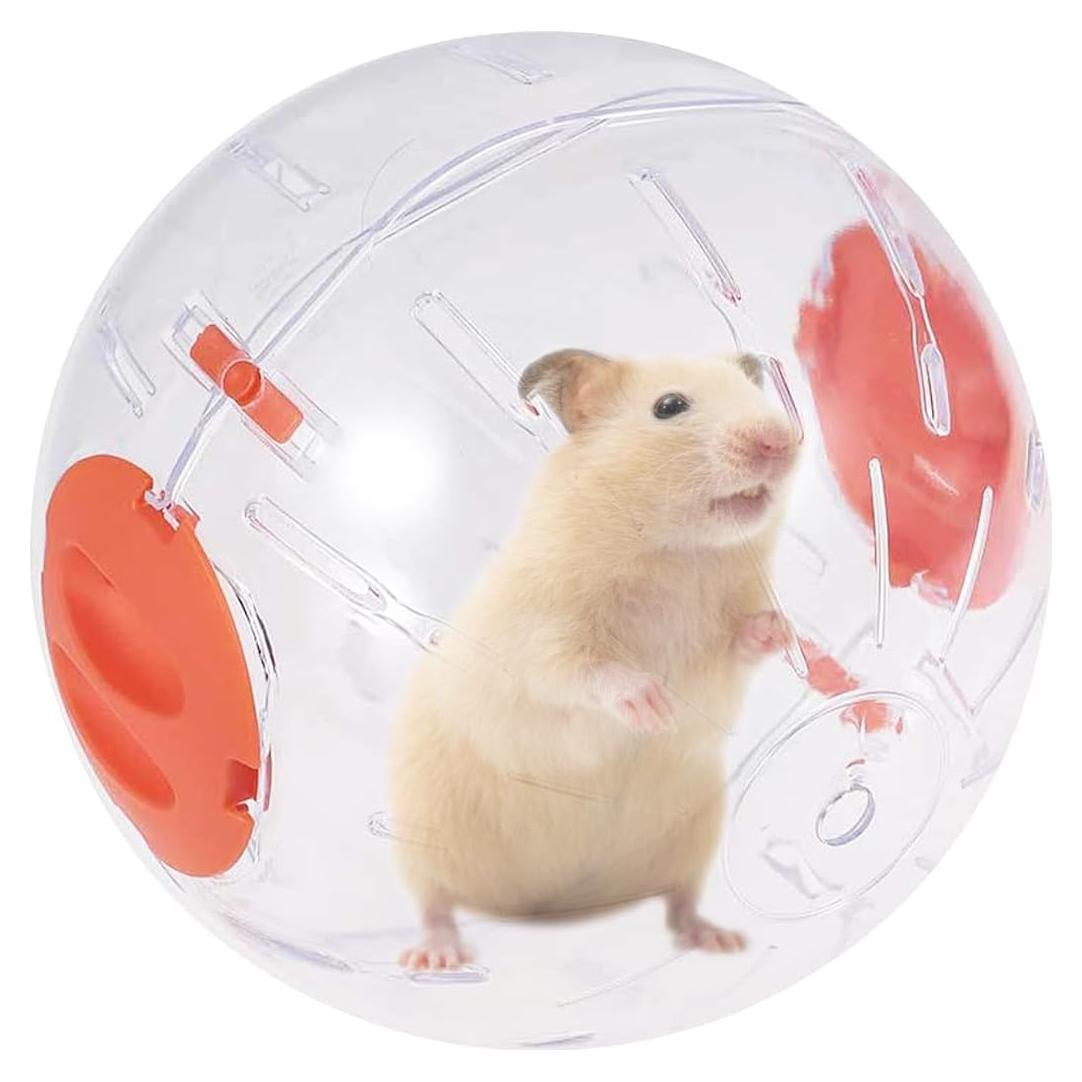 Bola de Ejercicio para Hámster Andiker 14cm Naranja Transpirable