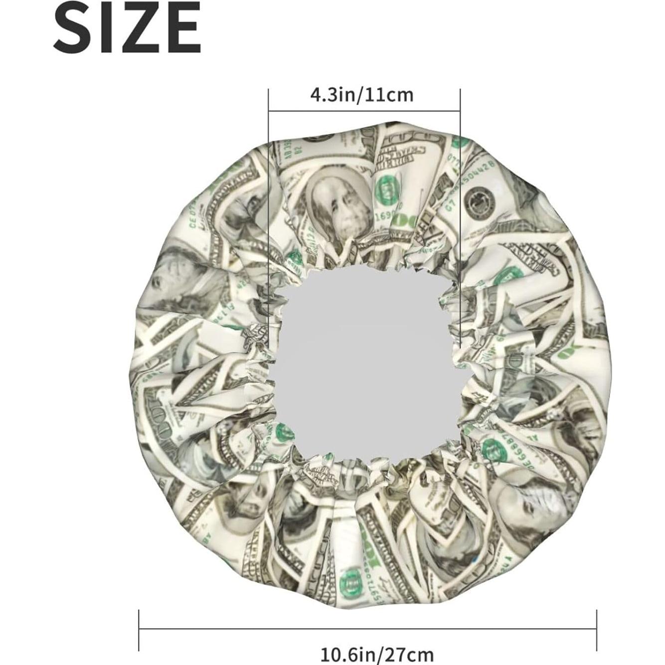 Gorro de Ducha Reutilizable YUZEKABZ Impermeable Doble Capa