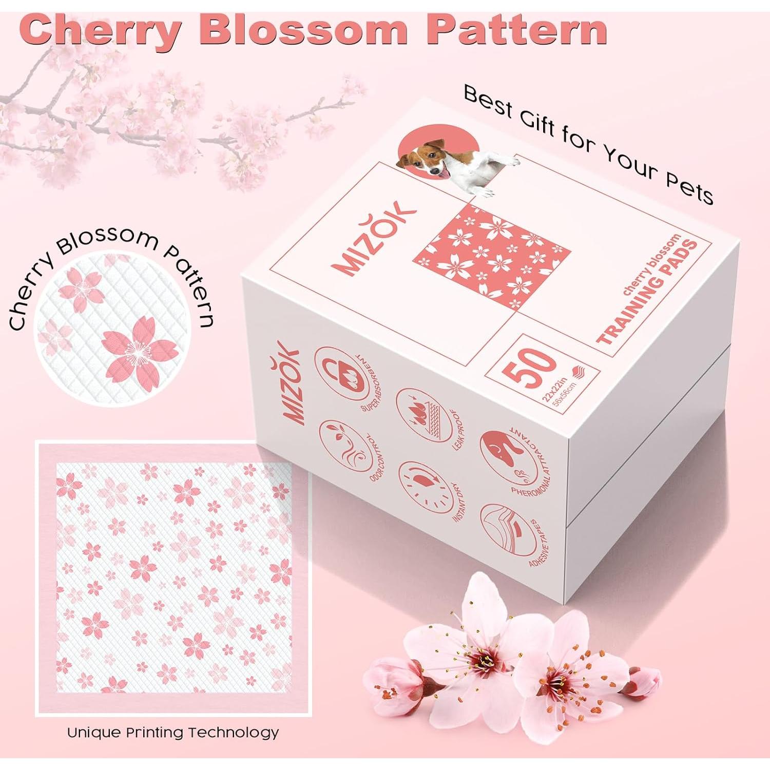 Almohadillas para Cachorros MIZOK 56x56cm Rosa 50 Cuentas