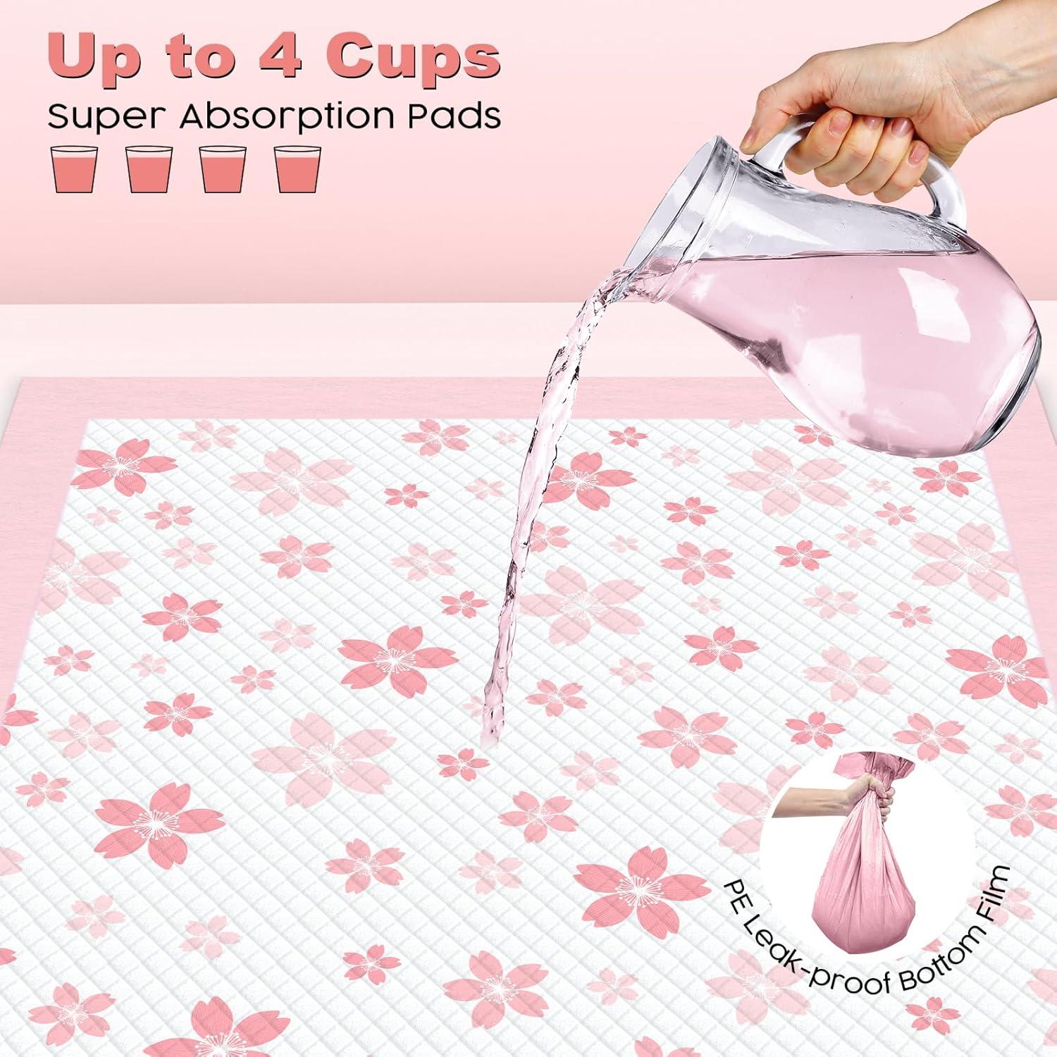 Almohadillas para Cachorros MIZOK 56x56cm Rosa 50 Cuentas