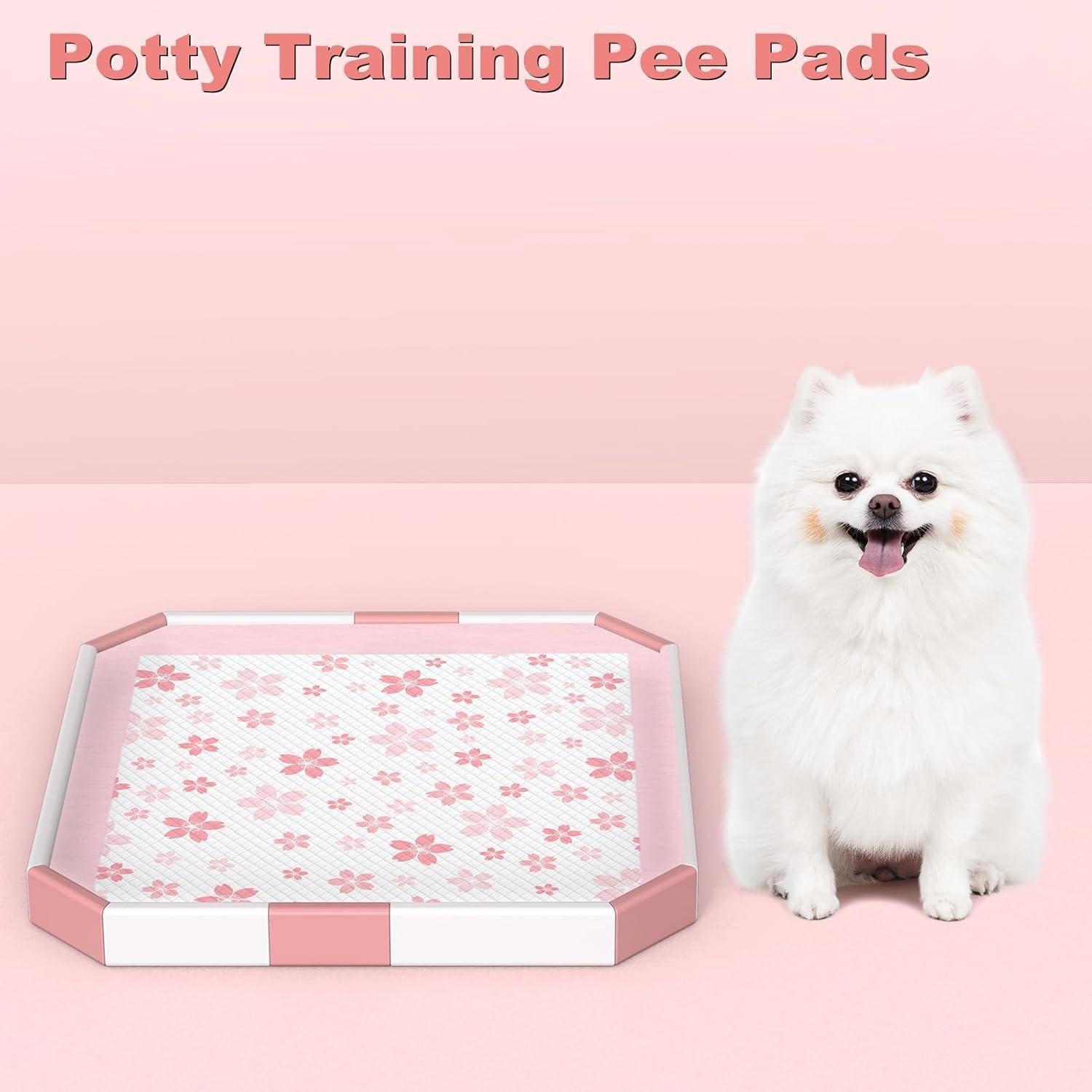 Almohadillas para Cachorros MIZOK 56x56cm Rosa 50 Cuentas