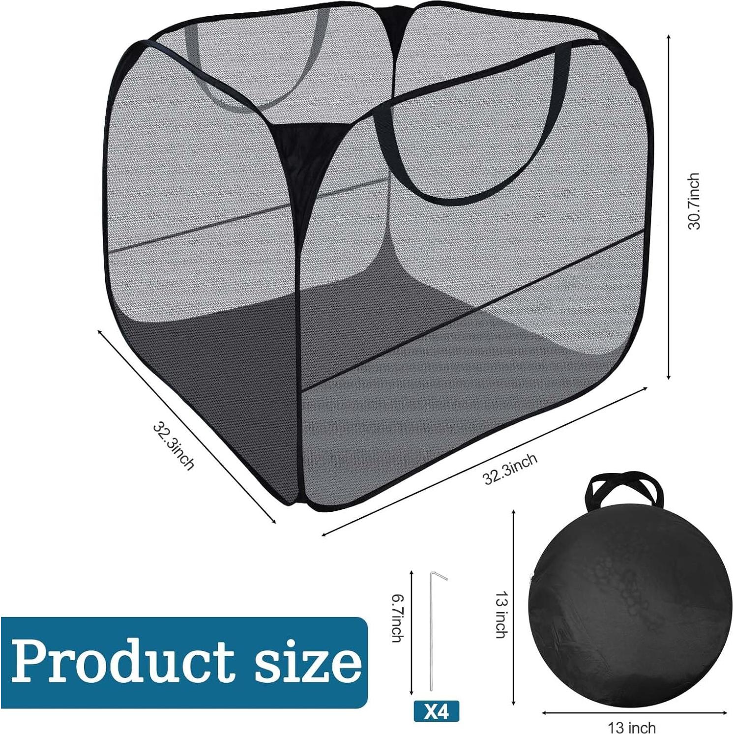 Contenedor de Almacenamiento de Juguetes de Piscina Feoang 81x81x76cm