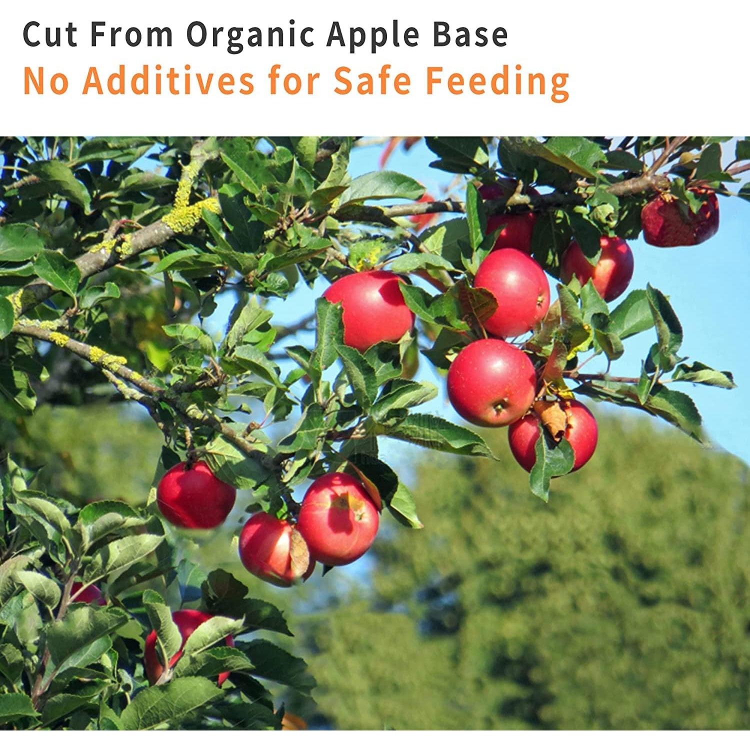 Palitos de Manzana 600g Petawi - Juguetes Molares para Mascotas