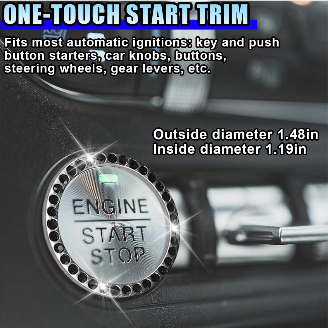 Juego de Accesorios de Coche Esponjoso LHDOS 10PCS Negro