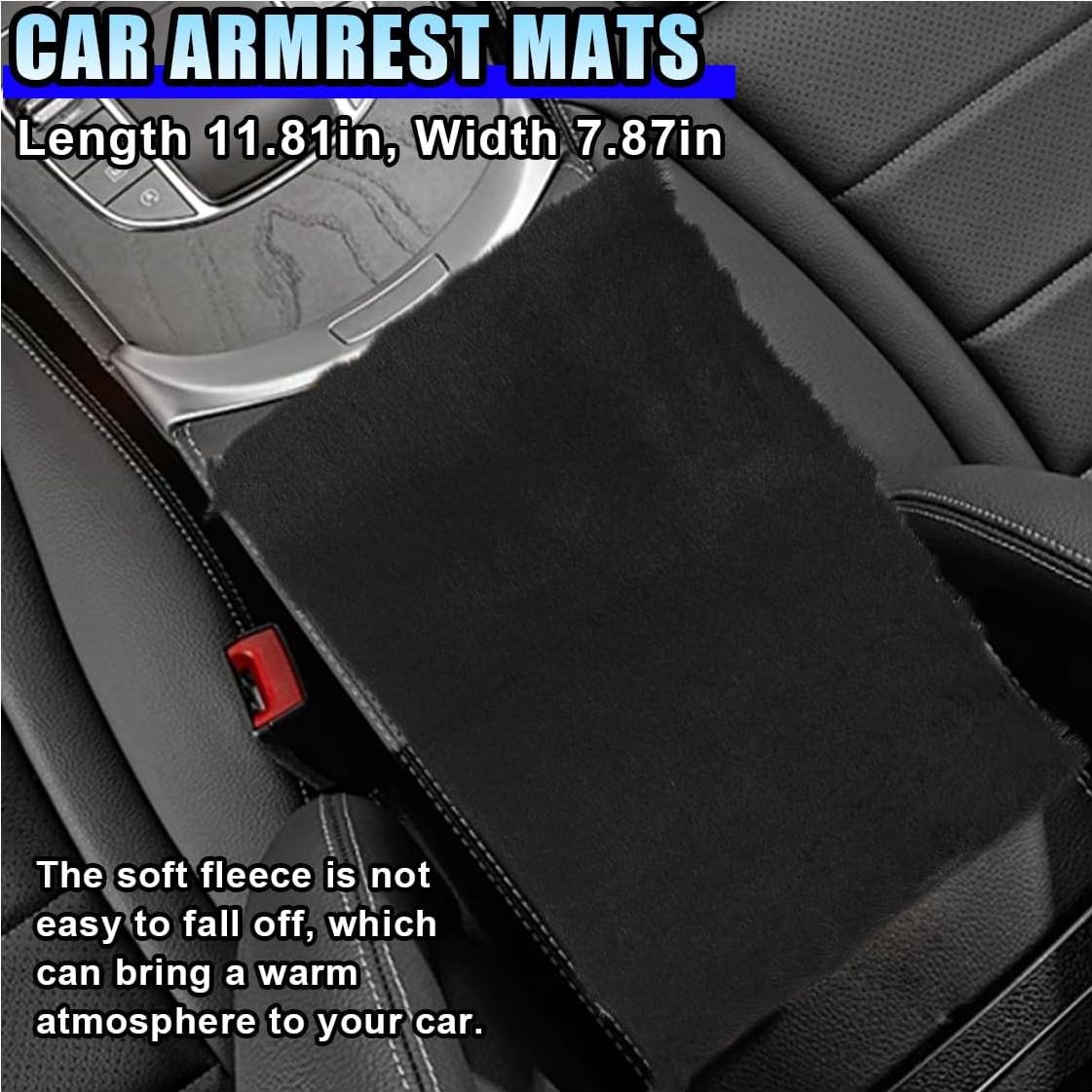 Juego de Accesorios de Coche Esponjoso LHDOS 10PCS Negro