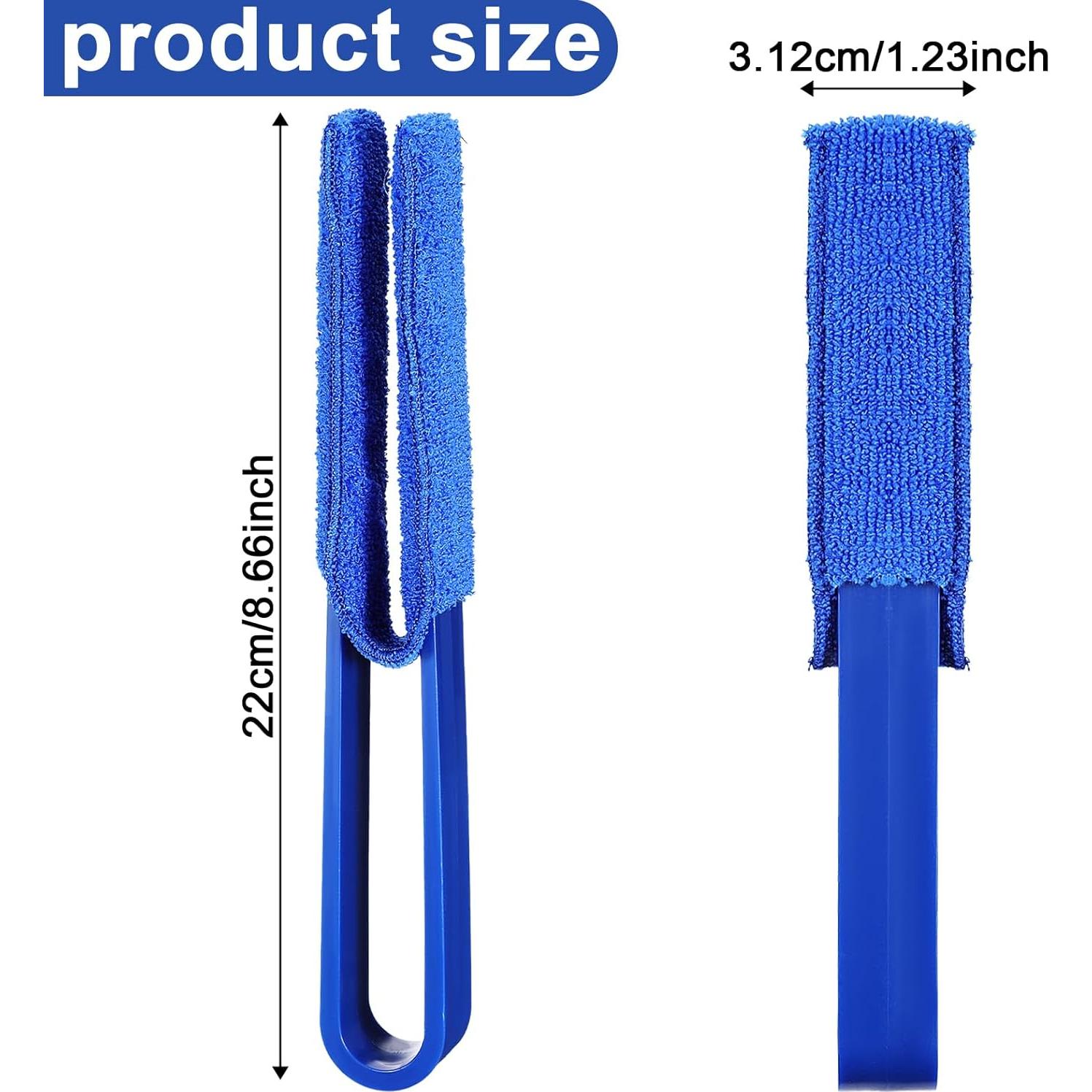 Limpiador de Persianas Dimeho - Cepillo Duster 4 Pcs Microfibra