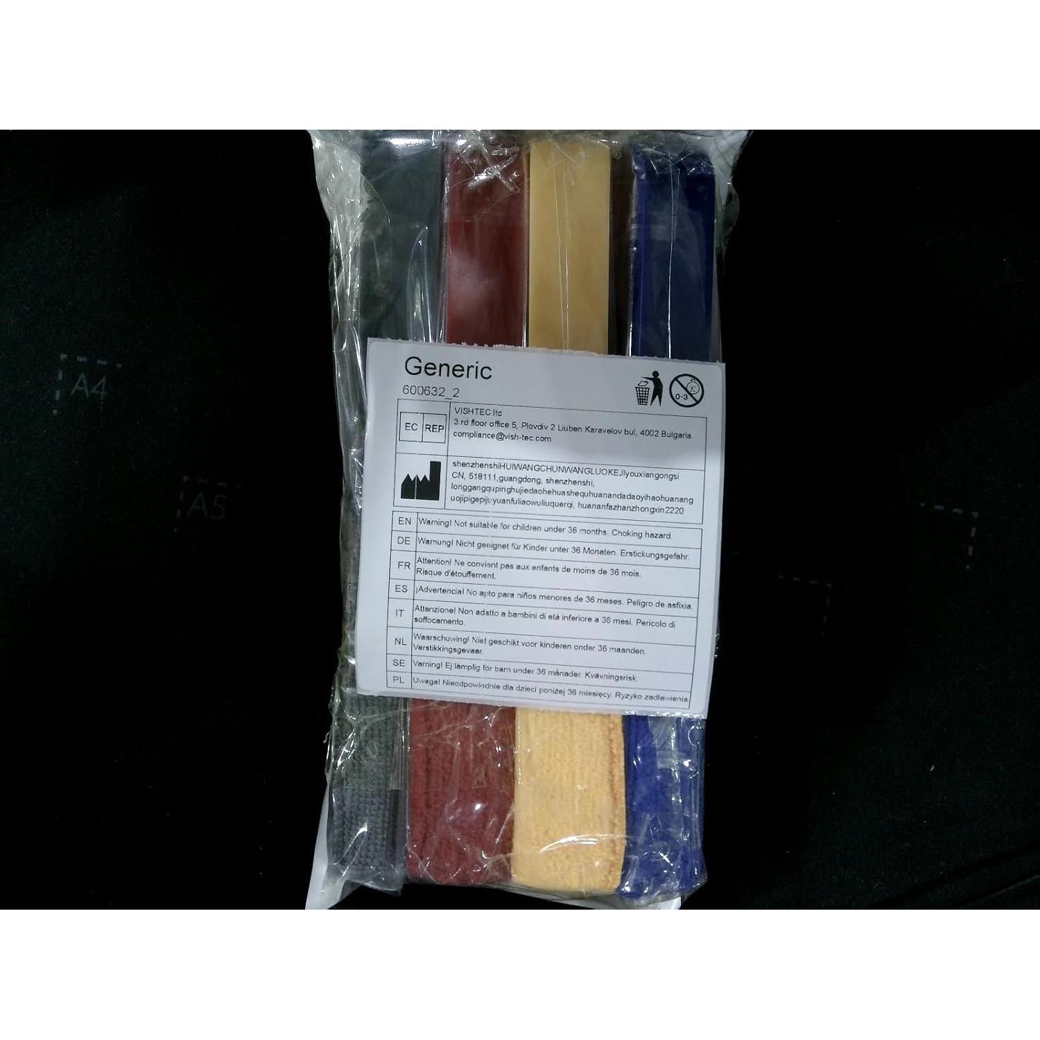 Limpiador de Persianas Dimeho - Cepillo Duster 4 Pcs Microfibra