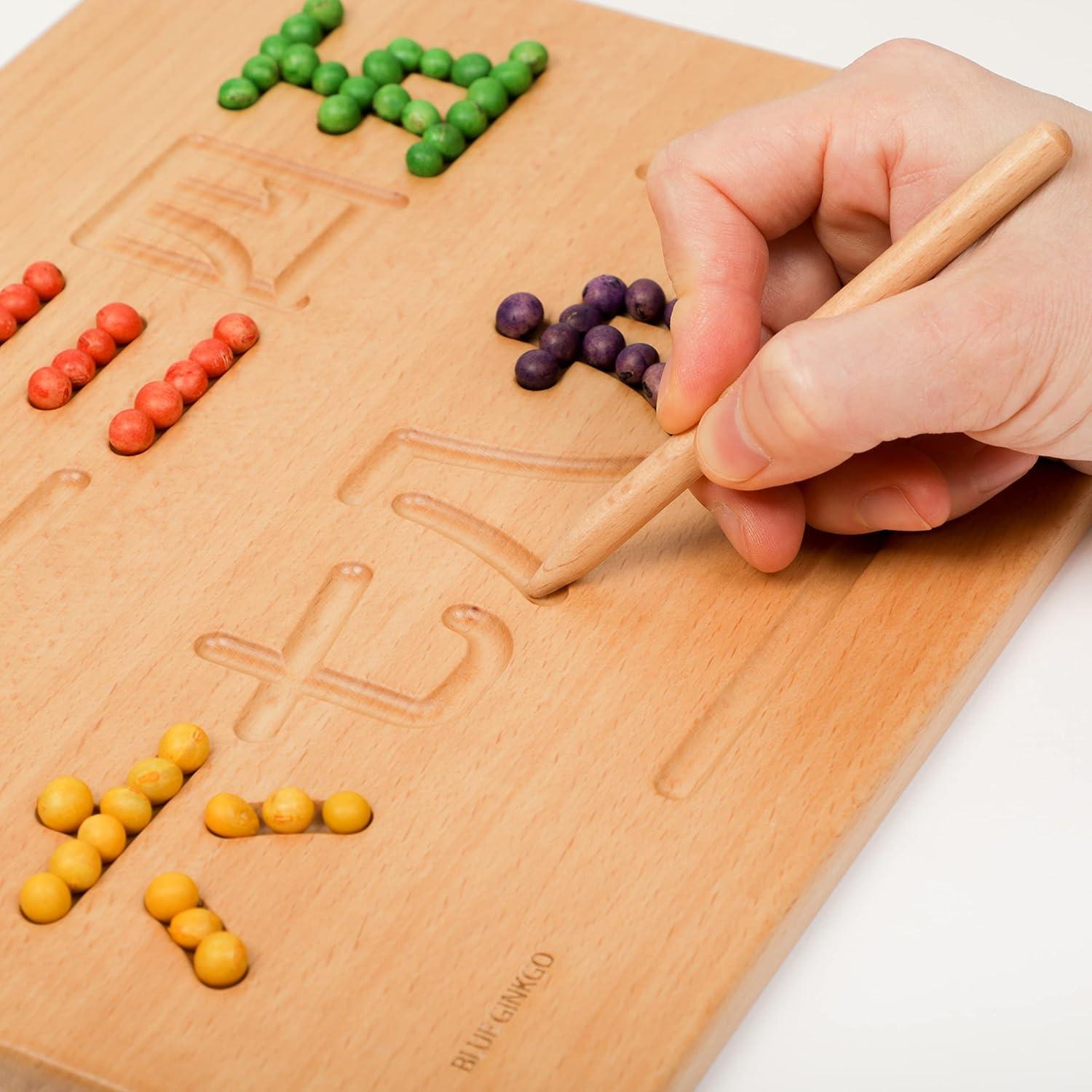 Tablero de Números Chinos Blue Ginkgo 1-10 Doble Cara 29.2x23.4cm