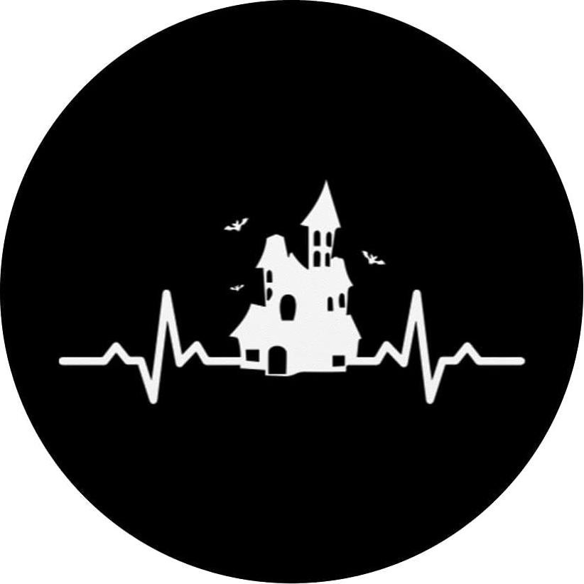 PopSockets PopGrip Halloween Murciélago Negro Intercambiable