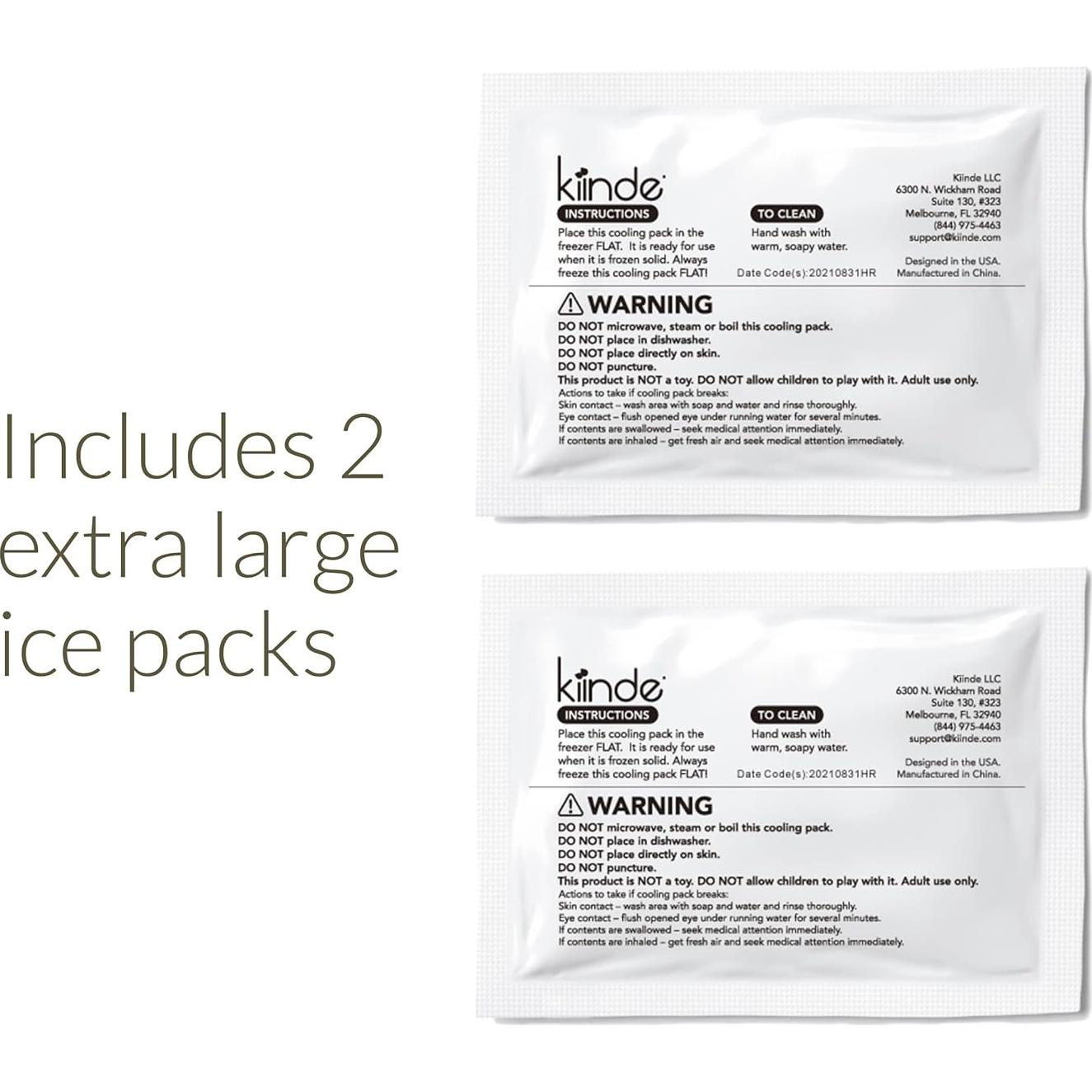 Kit de almacenamiento de leche materna Kiinde Twist - Gris