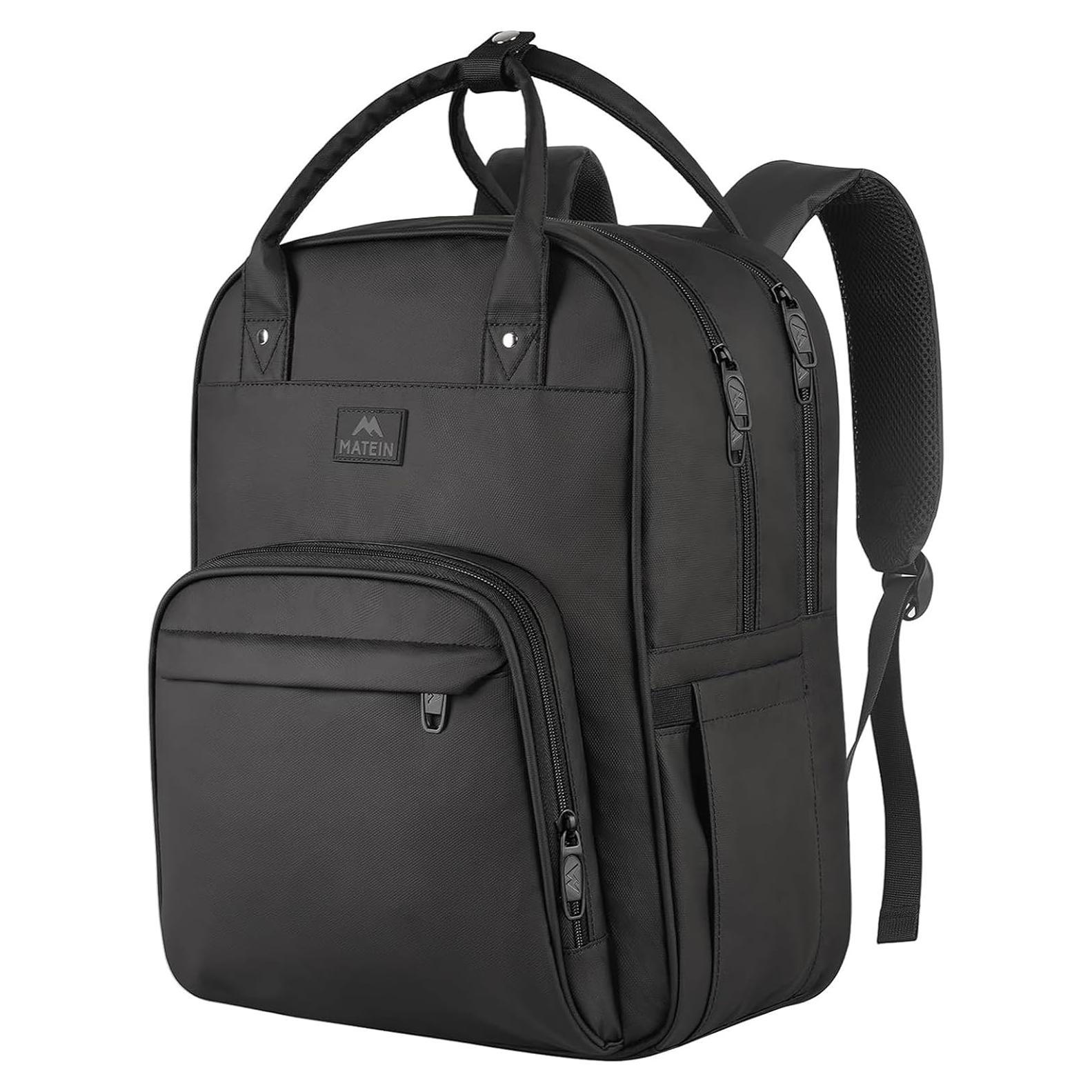 Mochila de Enfermera MATEIN Negra Impermeable 43x30x18 cm