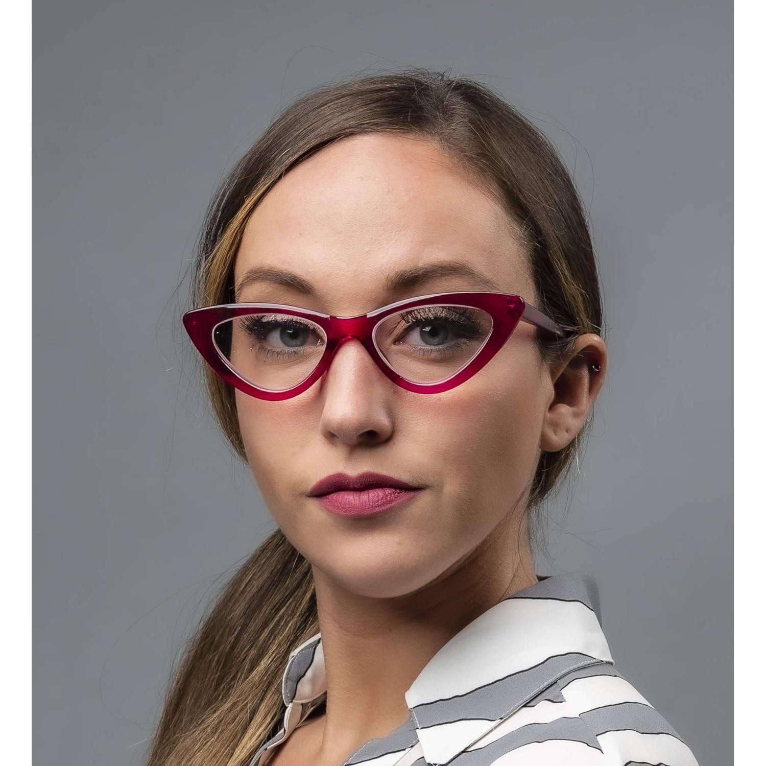 Gafas de lectura Yogo Vision para mujer - Ojo de gato - 5 colores