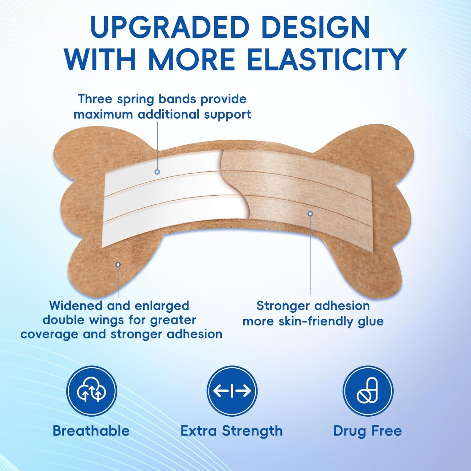 Tiras Nasales IAMFINE Antironquidos 50 Unidades Alivio Congestión