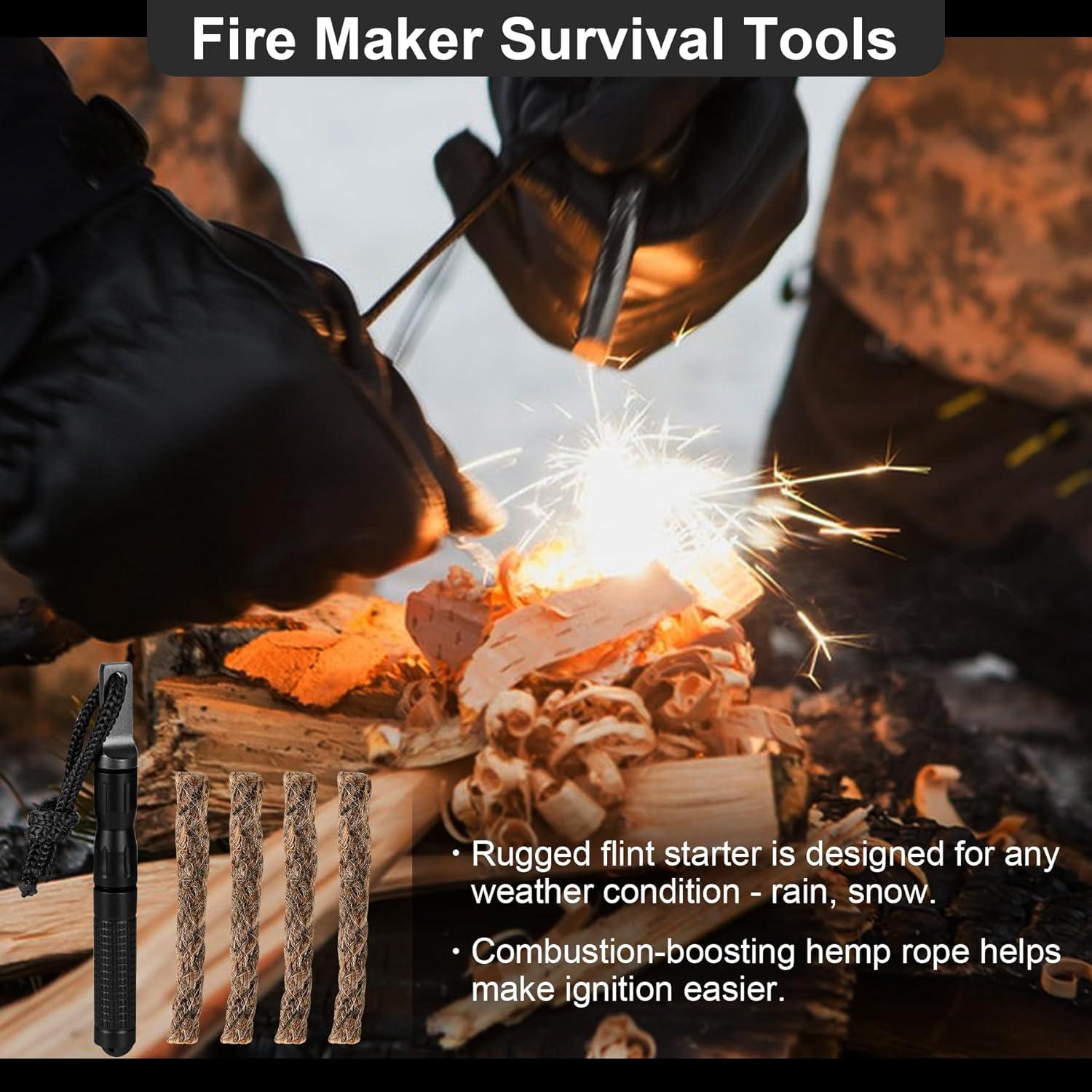 Llave de Agujero Manual Bushcraft Miuwauer - Multiherramienta 2 en 1