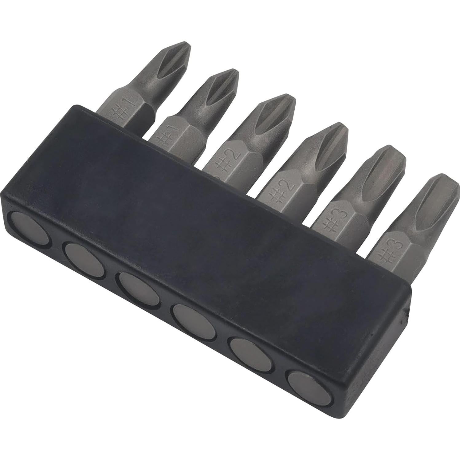 Juego de Puntas de Destornillador JIS 6 Pcs Yrsssa 35mm Acero S2