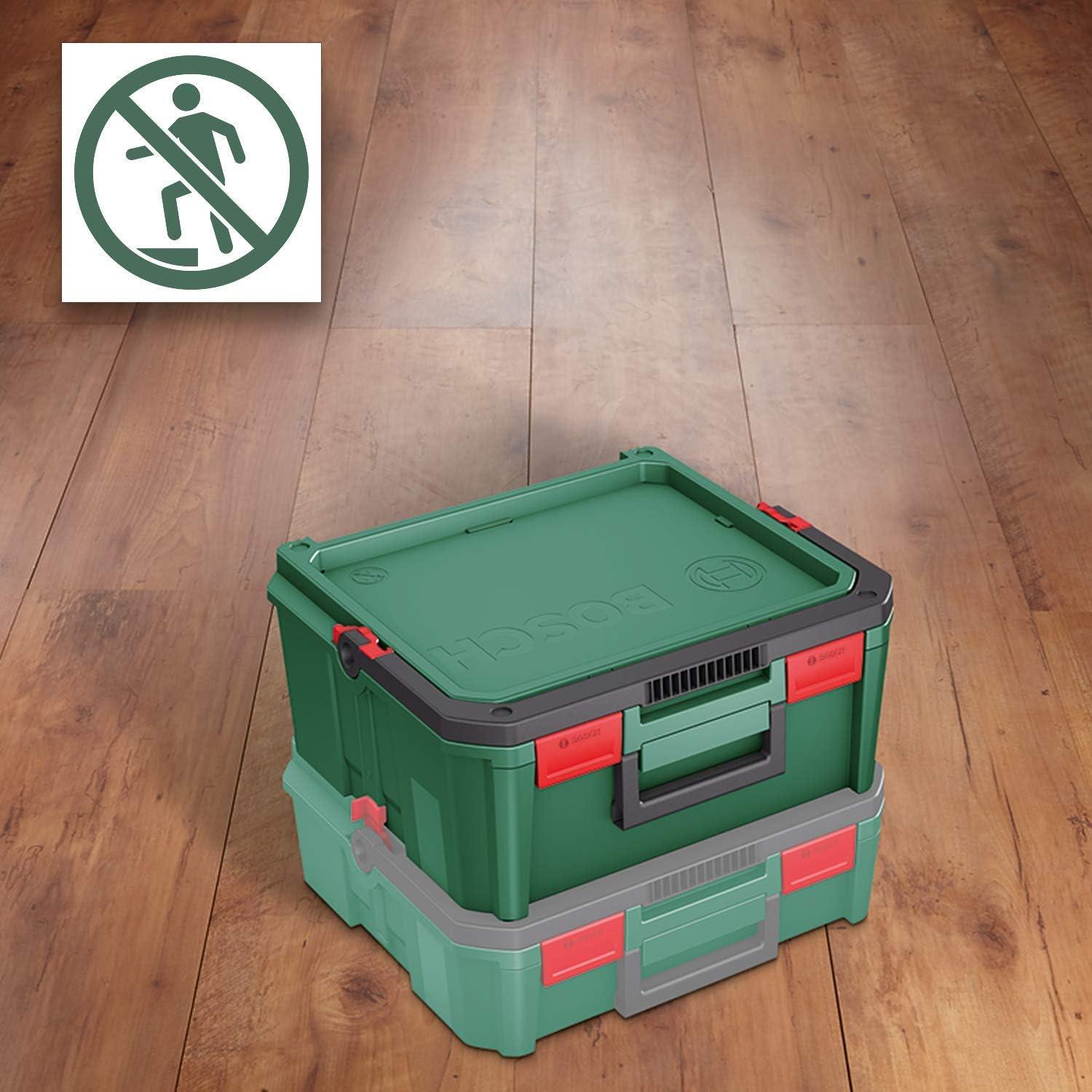 Caja de Herramientas Bosch SystemBox M Verde 390,7x342,8x170,5mm