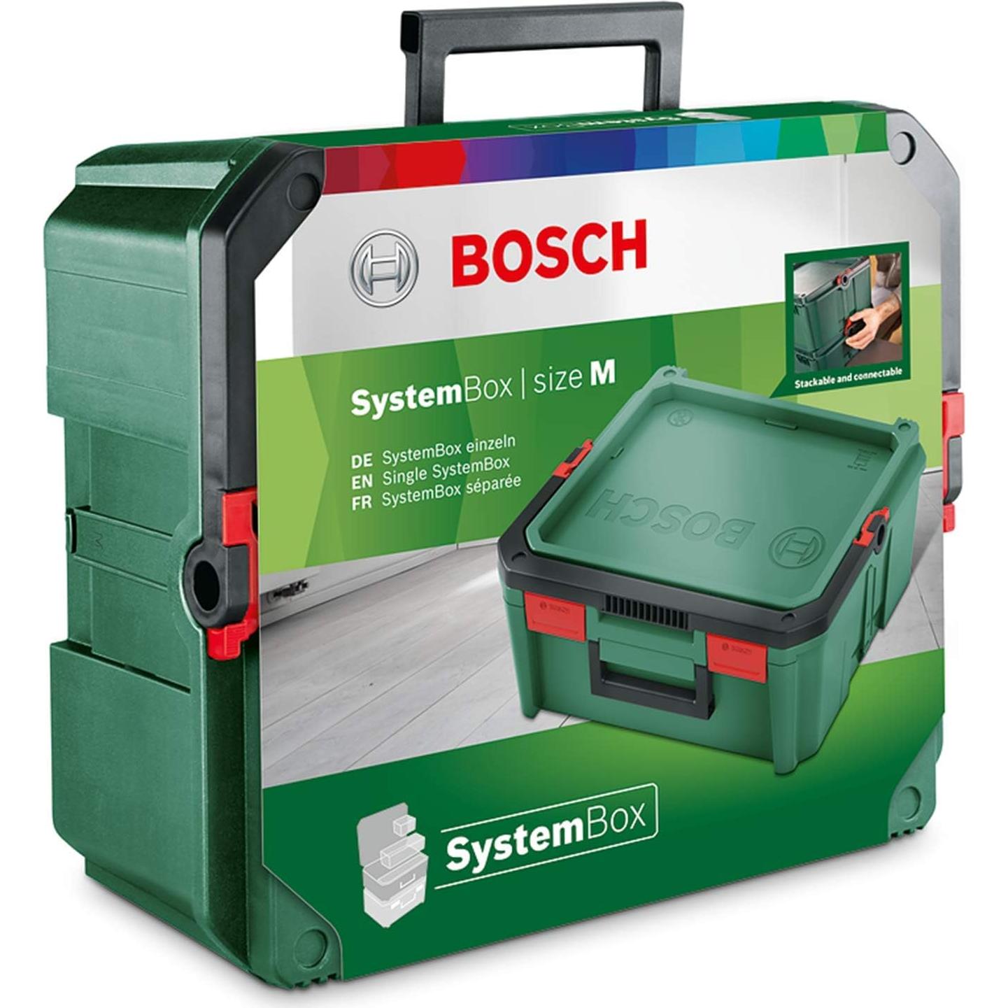 Caja de Herramientas Bosch SystemBox M Verde 390,7x342,8x170,5mm