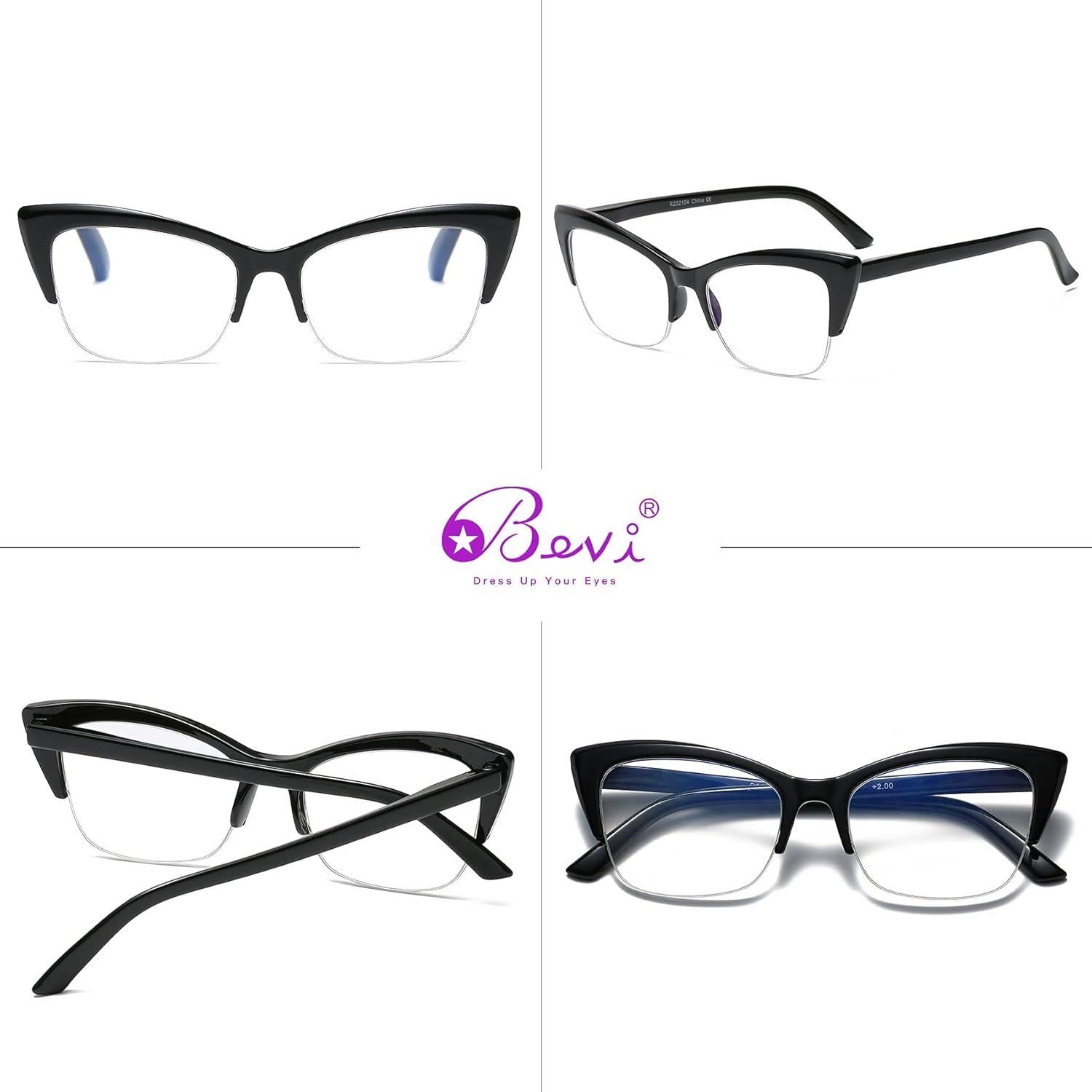 Gafas de lectura Bevi bloqueadoras luz azul 1.25x unisex