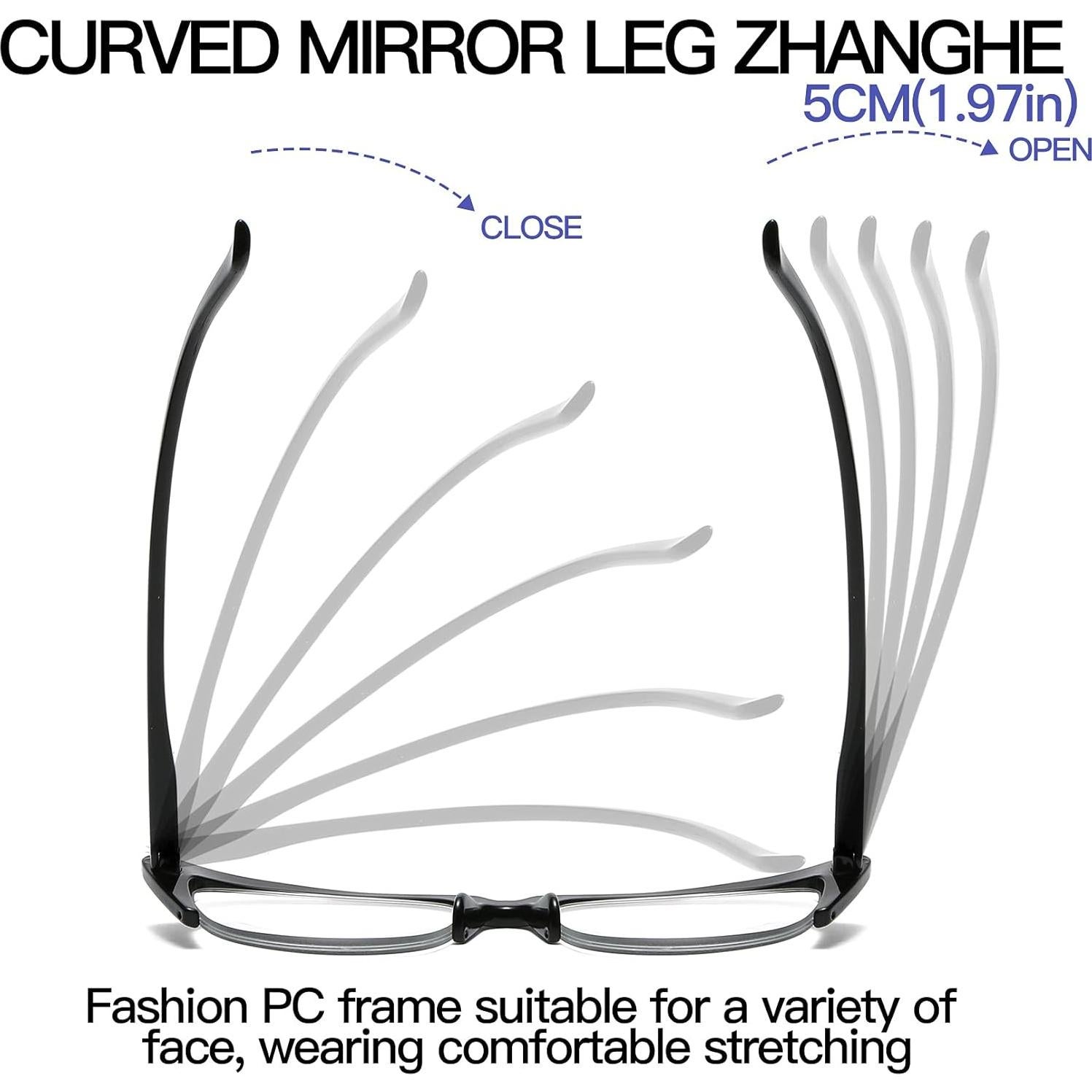 Gafas de lectura Bevi bloqueadoras luz azul 1.25x unisex