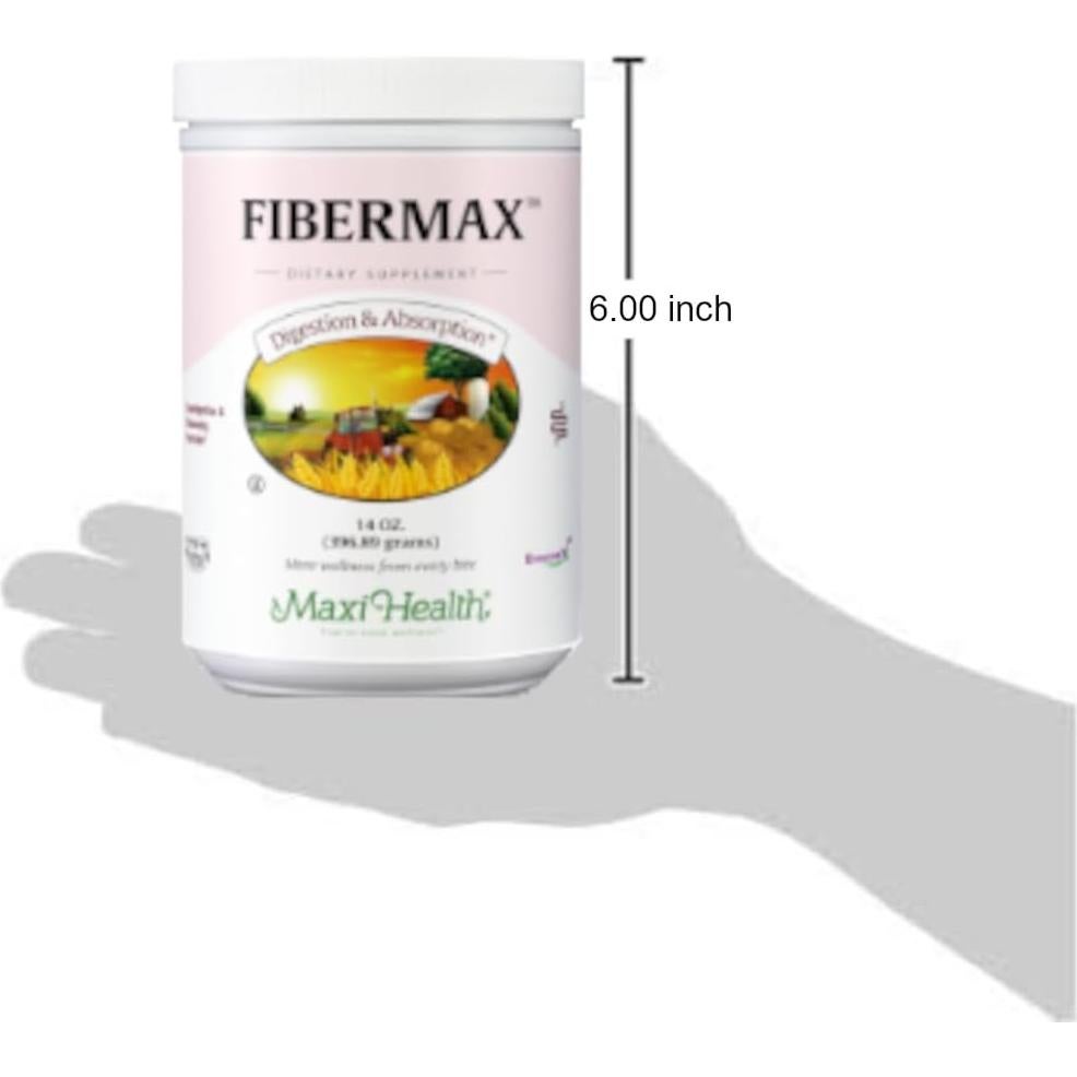 Suplemento de Fibra Fibermax Maxi Health 396g - Laxante Natural