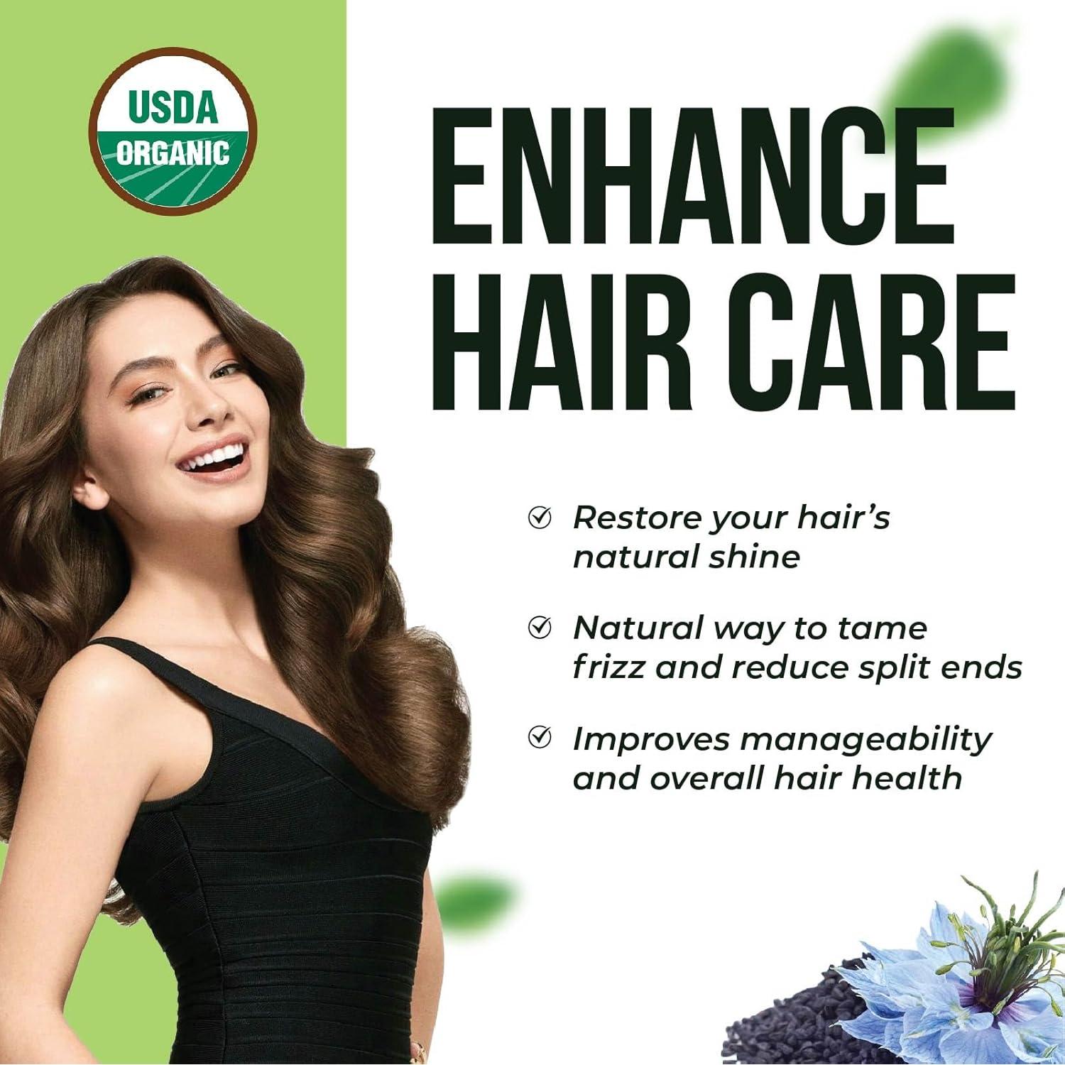 Aceite de Semilla de Comino Negro Orgánico 473 ml - 3% Timoquinona