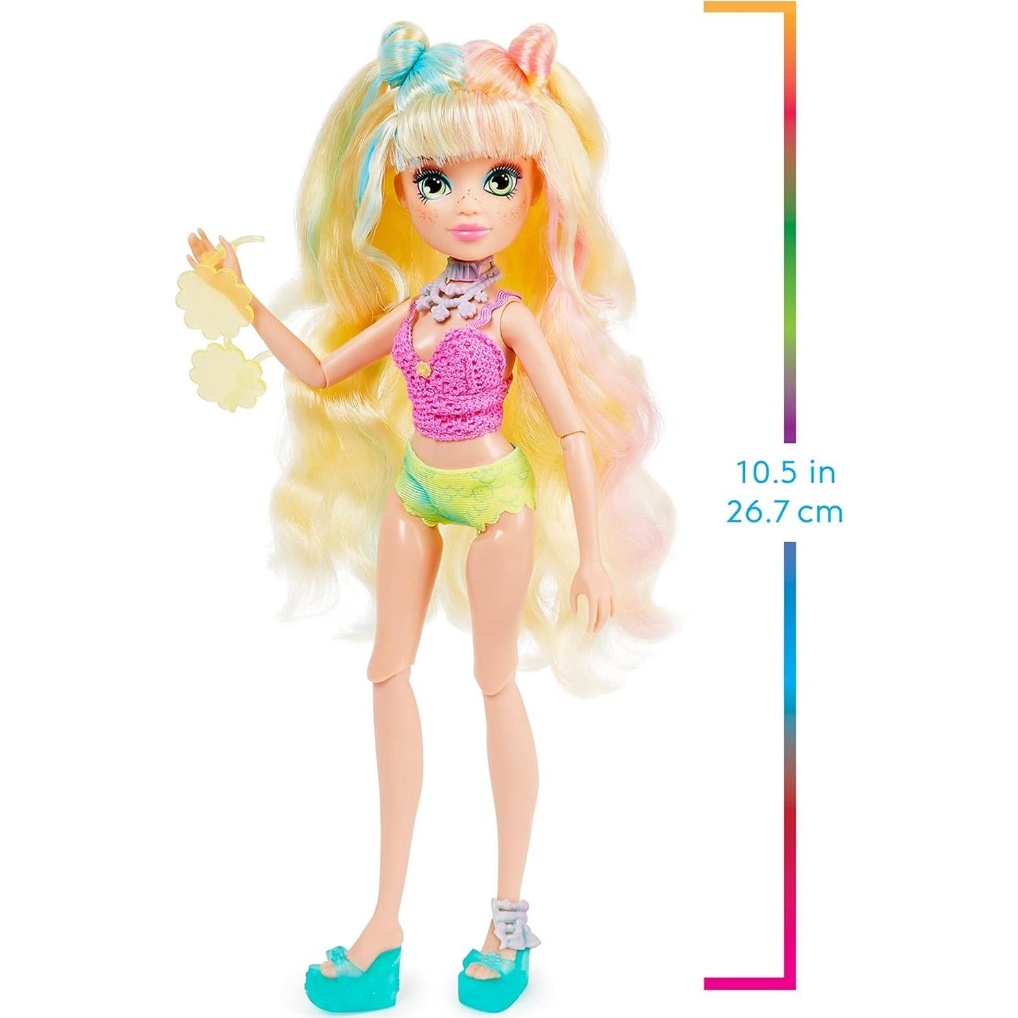 Muñeca Sirena Finly de Primavera Spin Master 27 cm con Cola Removible