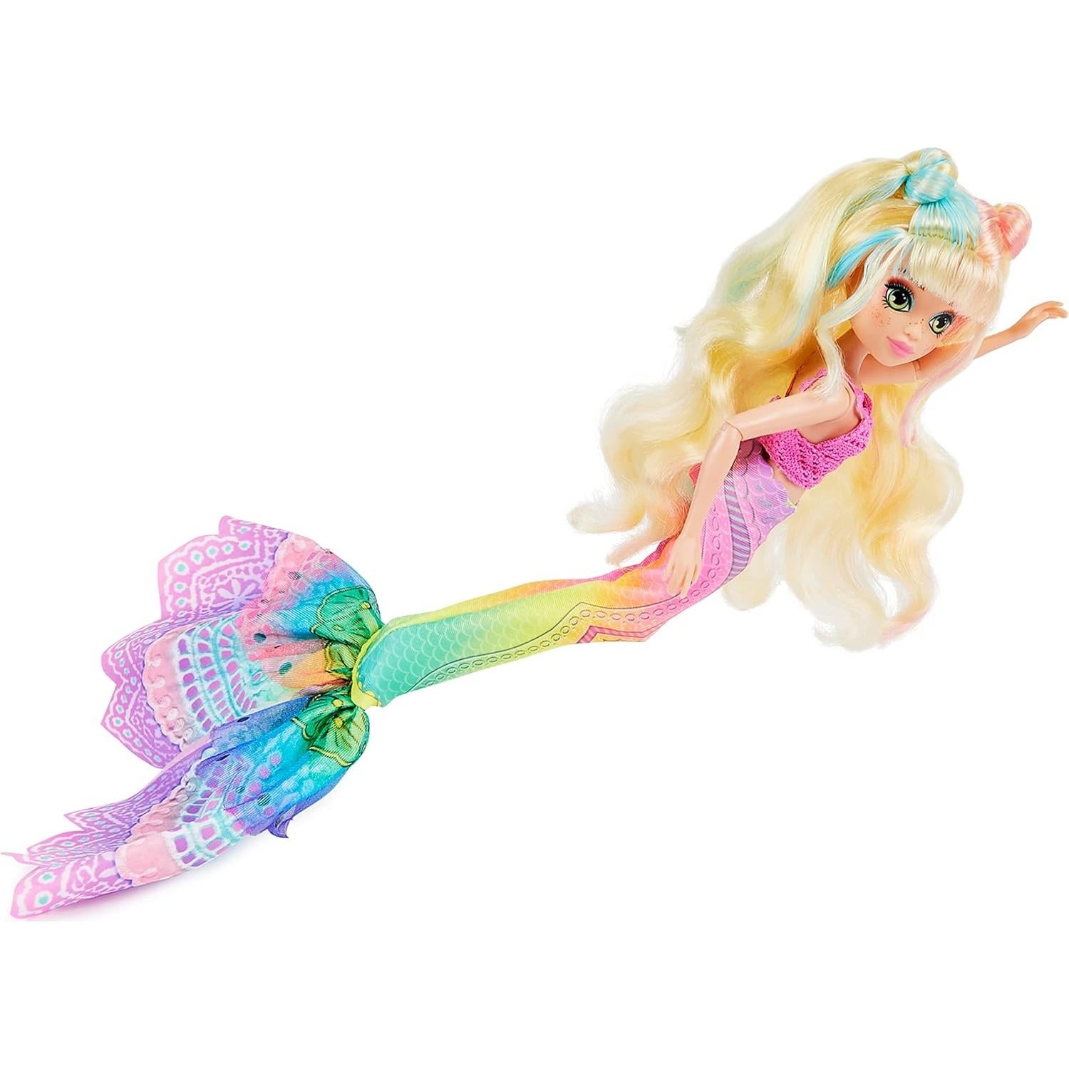 Muñeca Sirena Finly de Primavera Spin Master 27 cm con Cola Removible