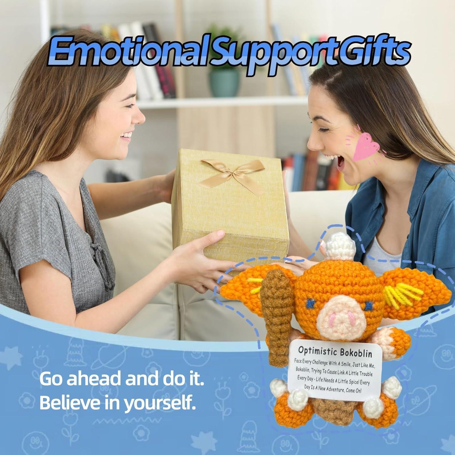 Figura de Crochet Bokoblin Hecha a Mano - Alivio de Estrés