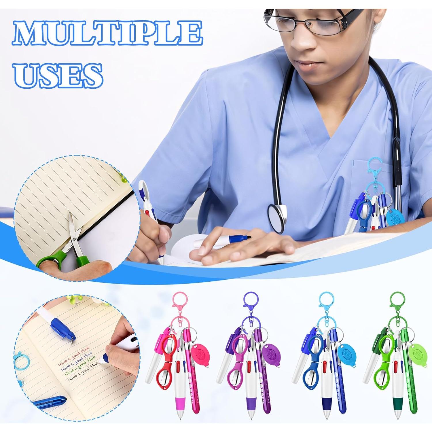 Juego de bolígrafos para enfermeras Draupnir 24 piezas multicolor