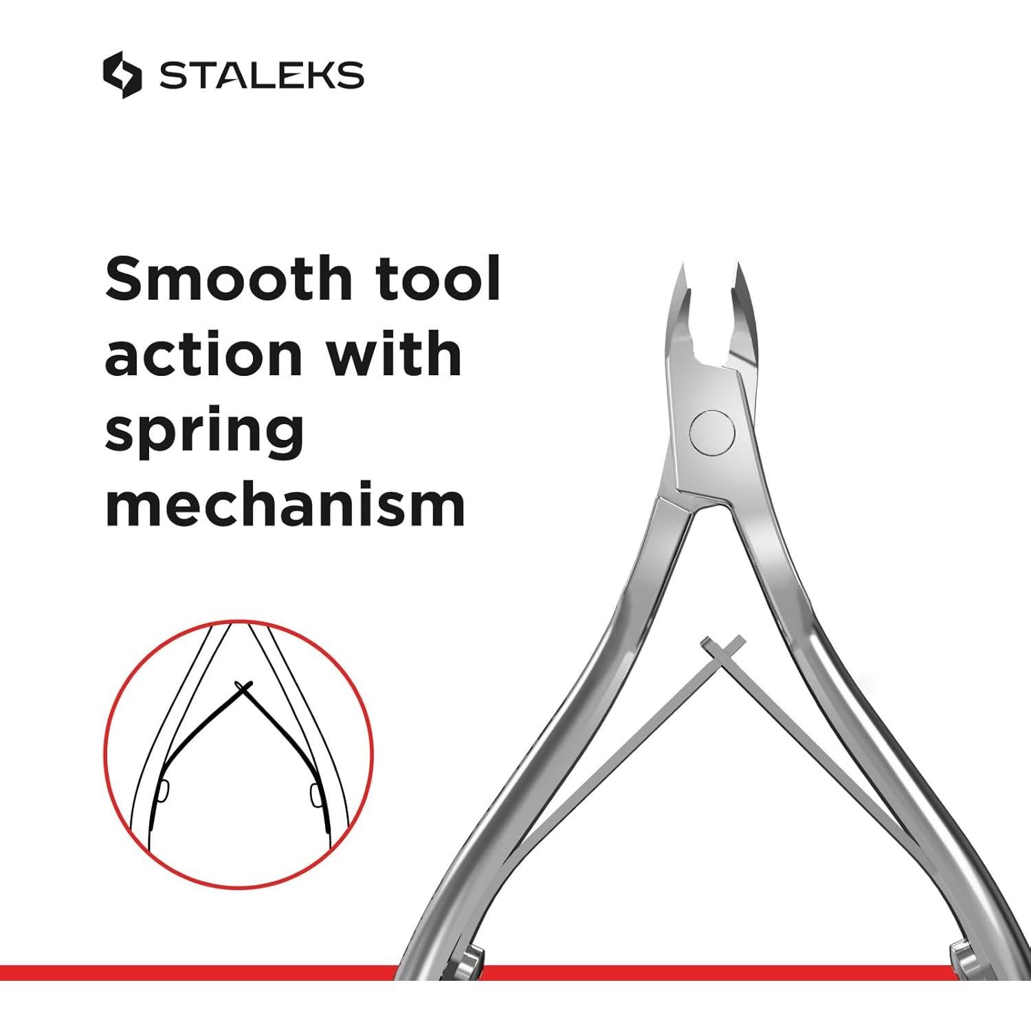 Cortador de Cutículas Staleks Classic 12 - Acero Inoxidable 3 mm