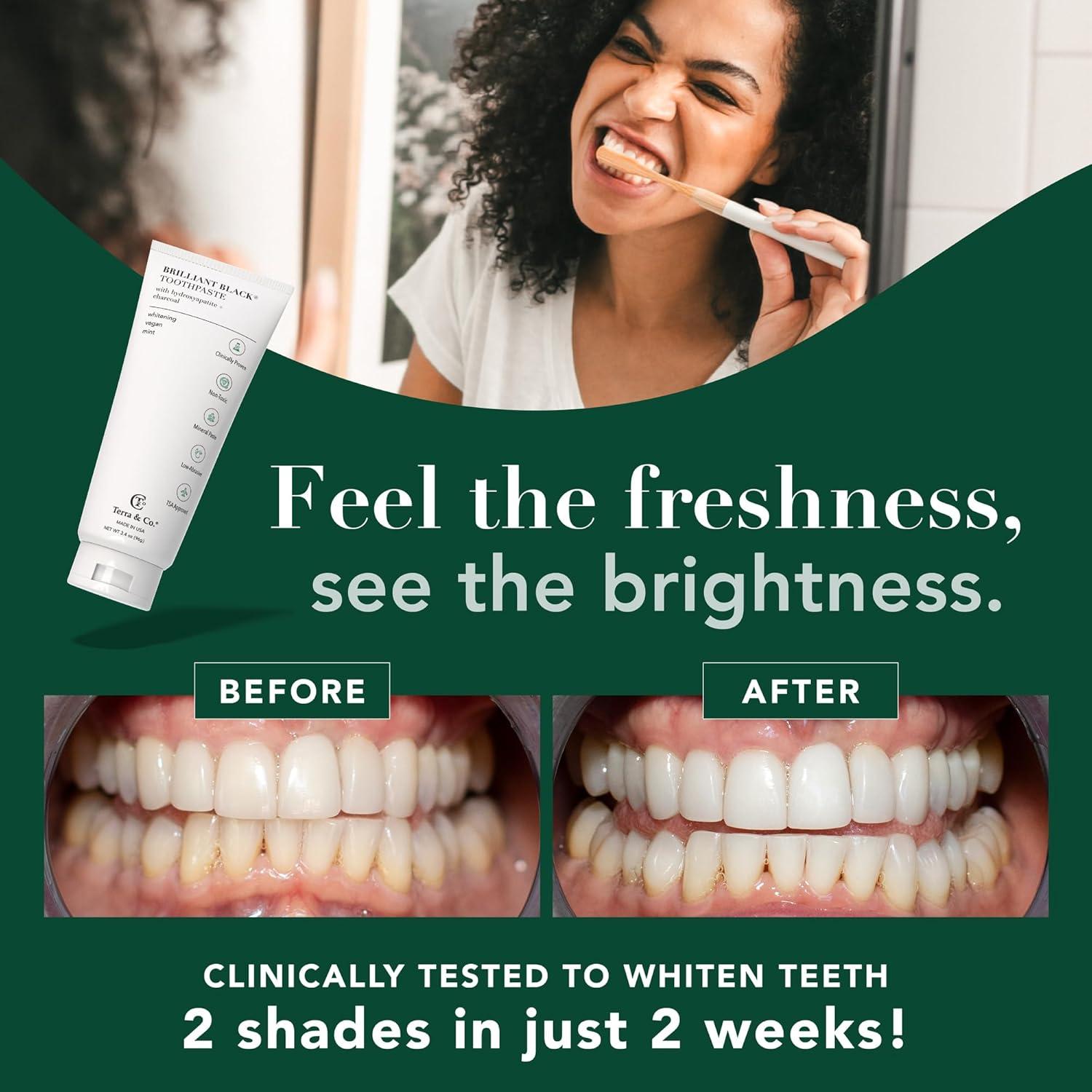 Pasta de Dientes Natural Terra & Co. Hidroxiapatita 96 g Menta