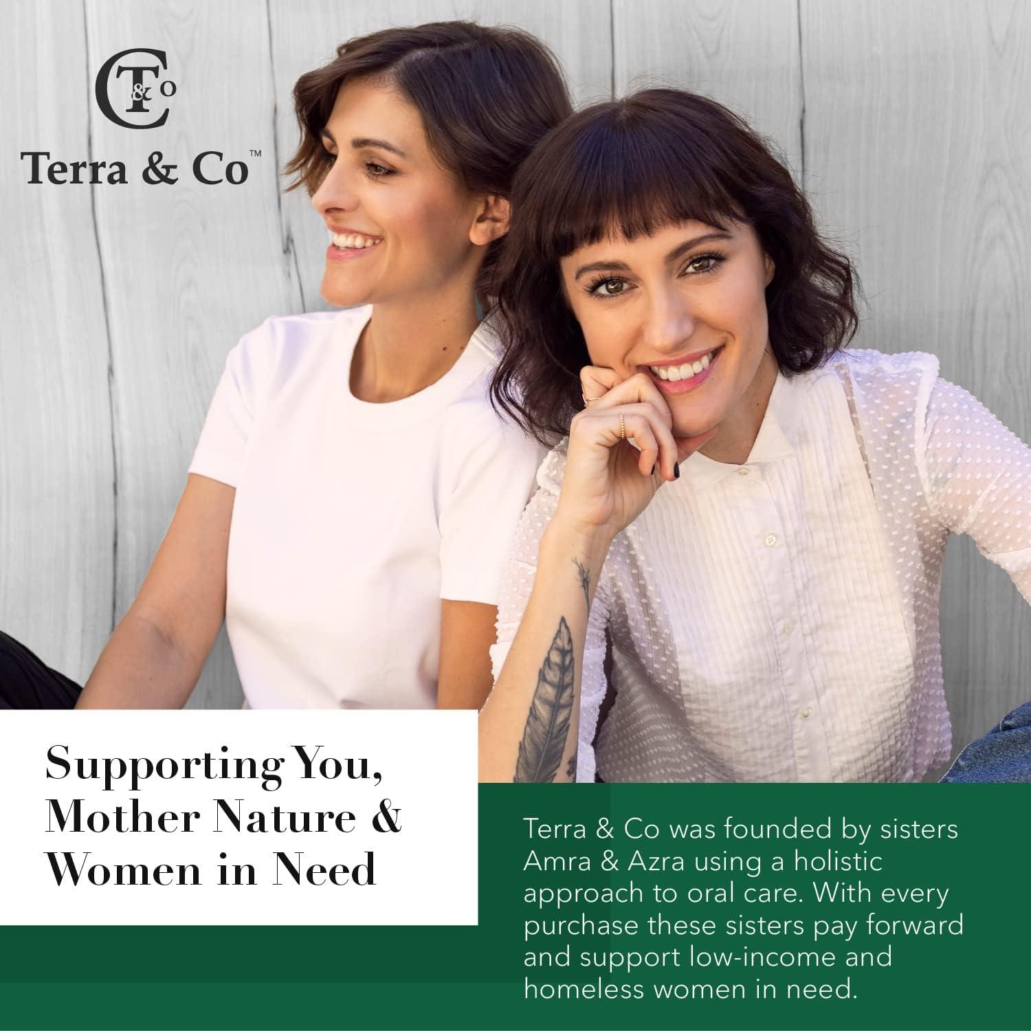 Pasta de Dientes Natural Terra & Co. Hidroxiapatita 96 g Menta