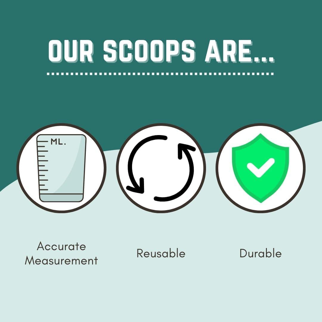 Cuchara Medidora de 1 mL Suplemento y Suministro - Plástico